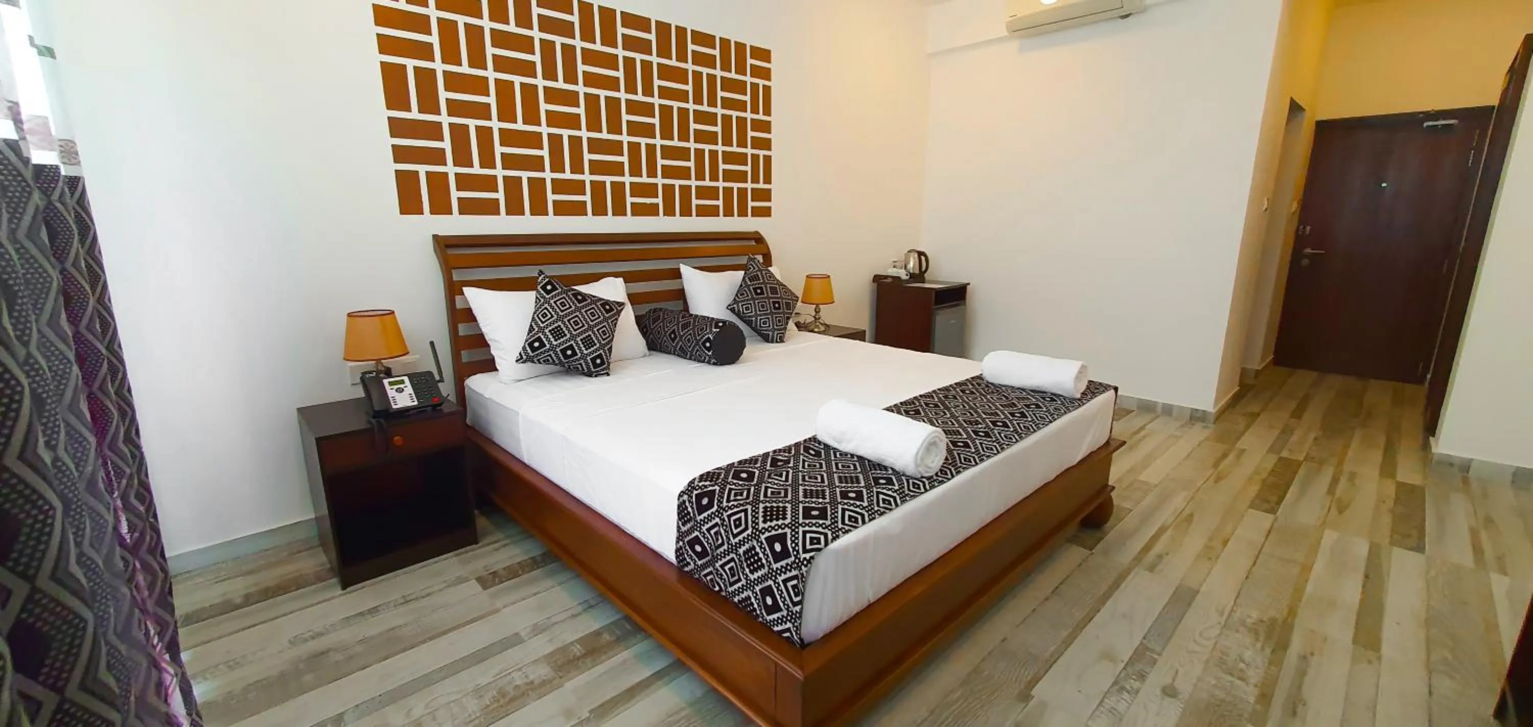 Natural landscape, Bed in ARA Beach Resort Mirissa