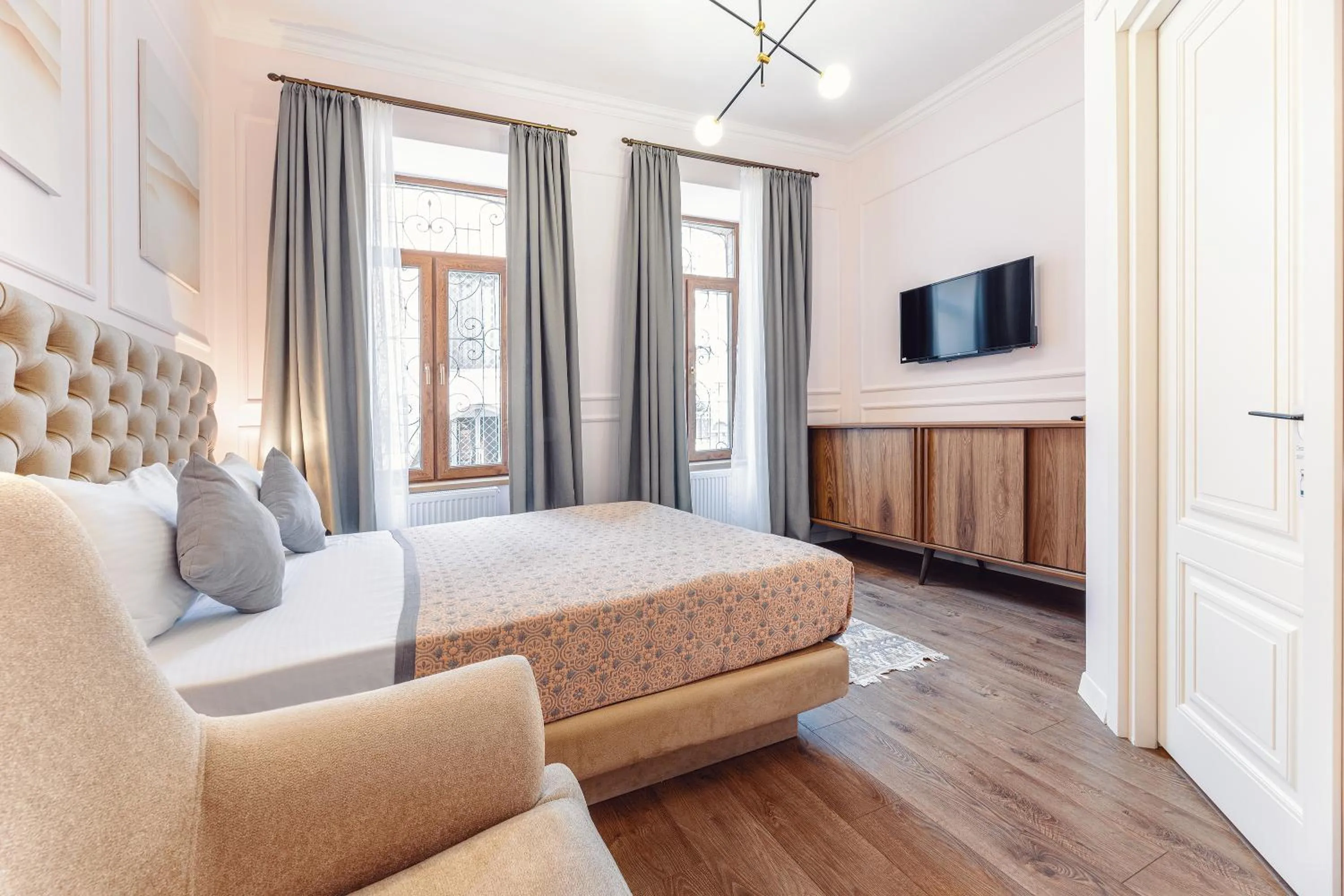 Bedroom, Bed in Boutique Hotel Manufactura