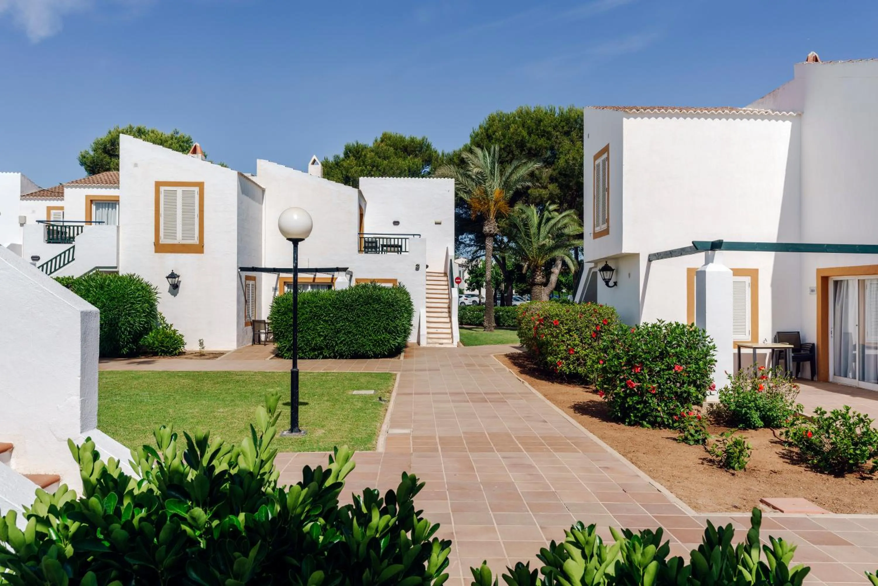 Patio in AluaSun Lago Park