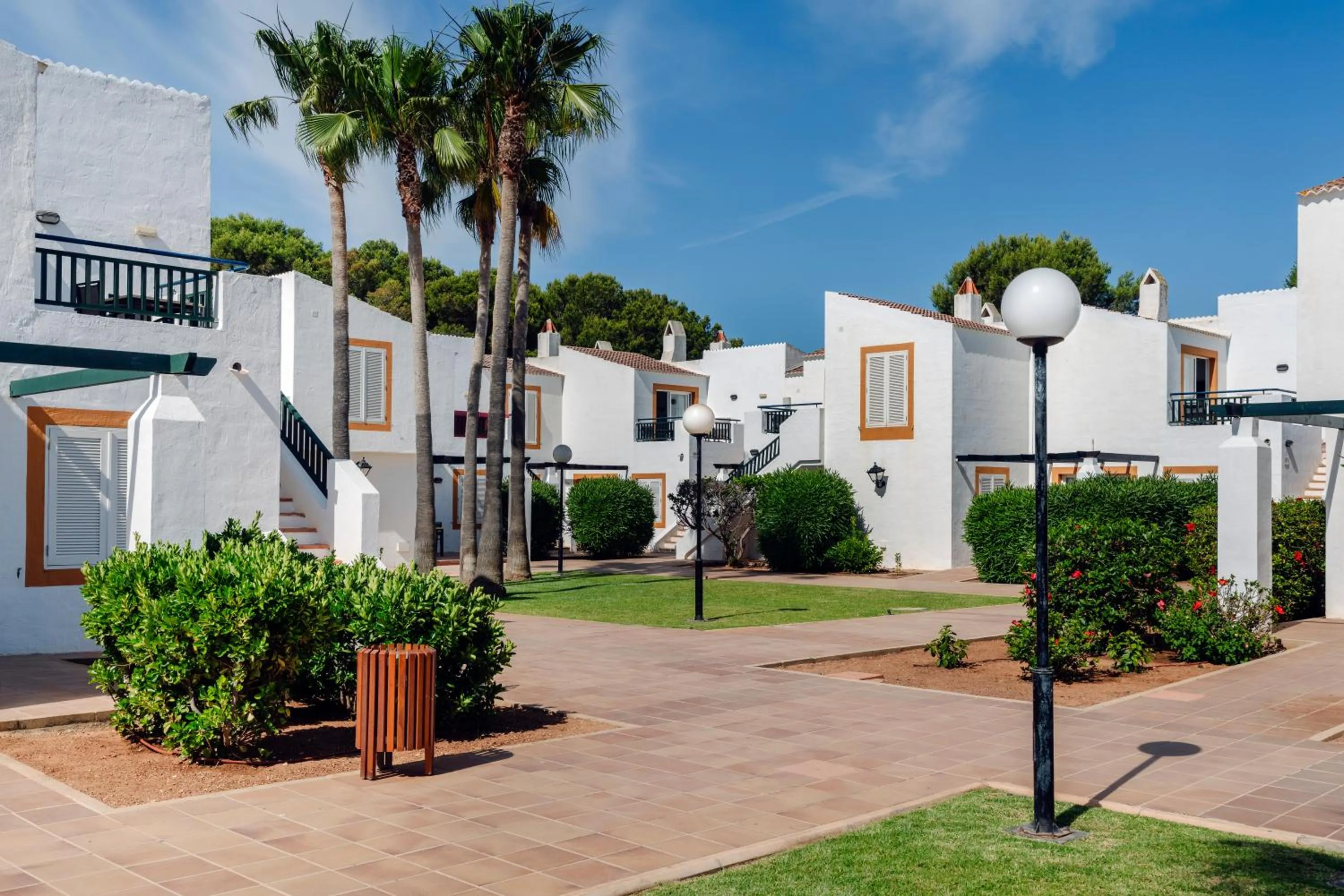Patio in AluaSun Lago Park