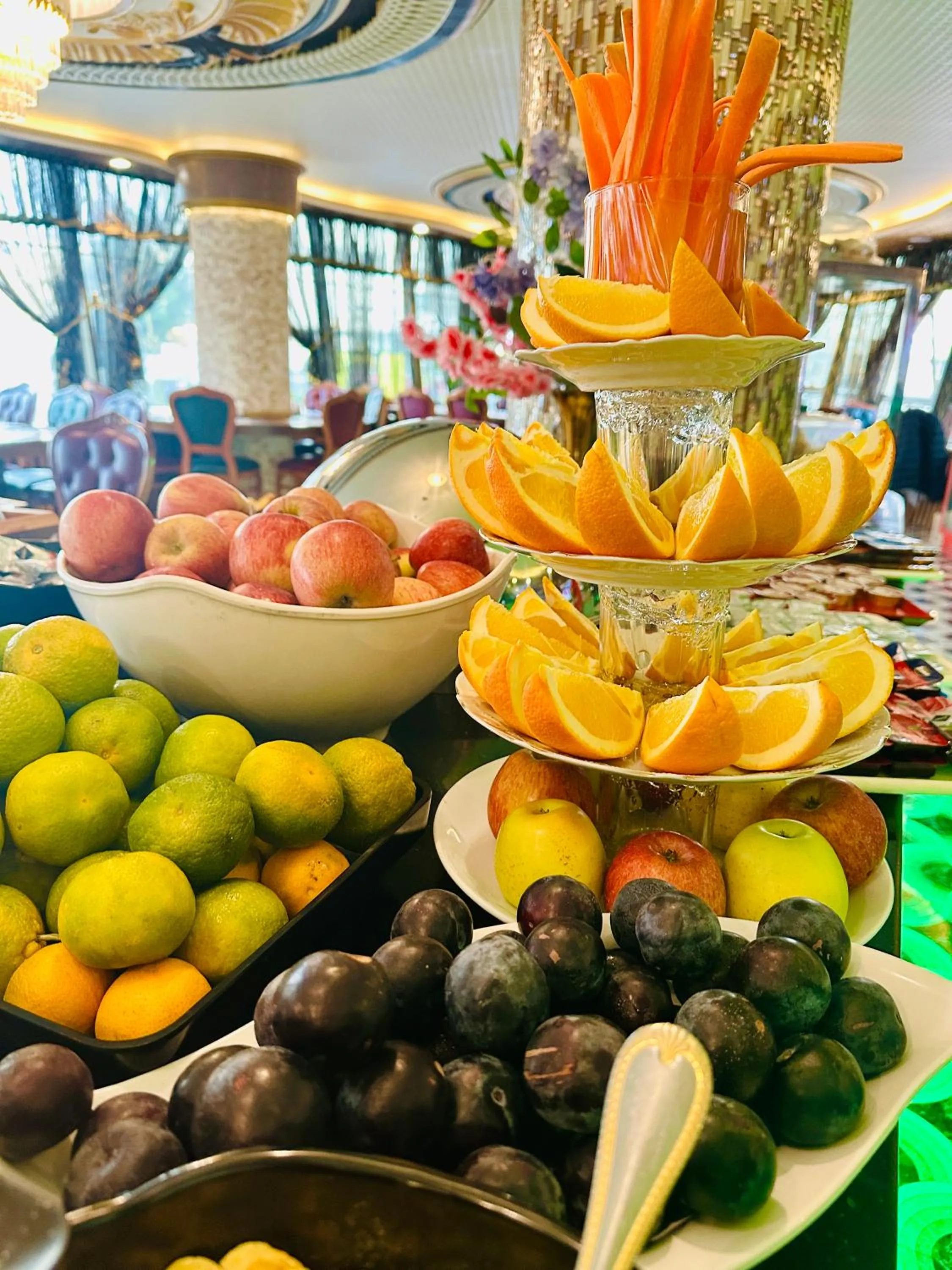 Food and drinks in Can Adalya Palace Hotel