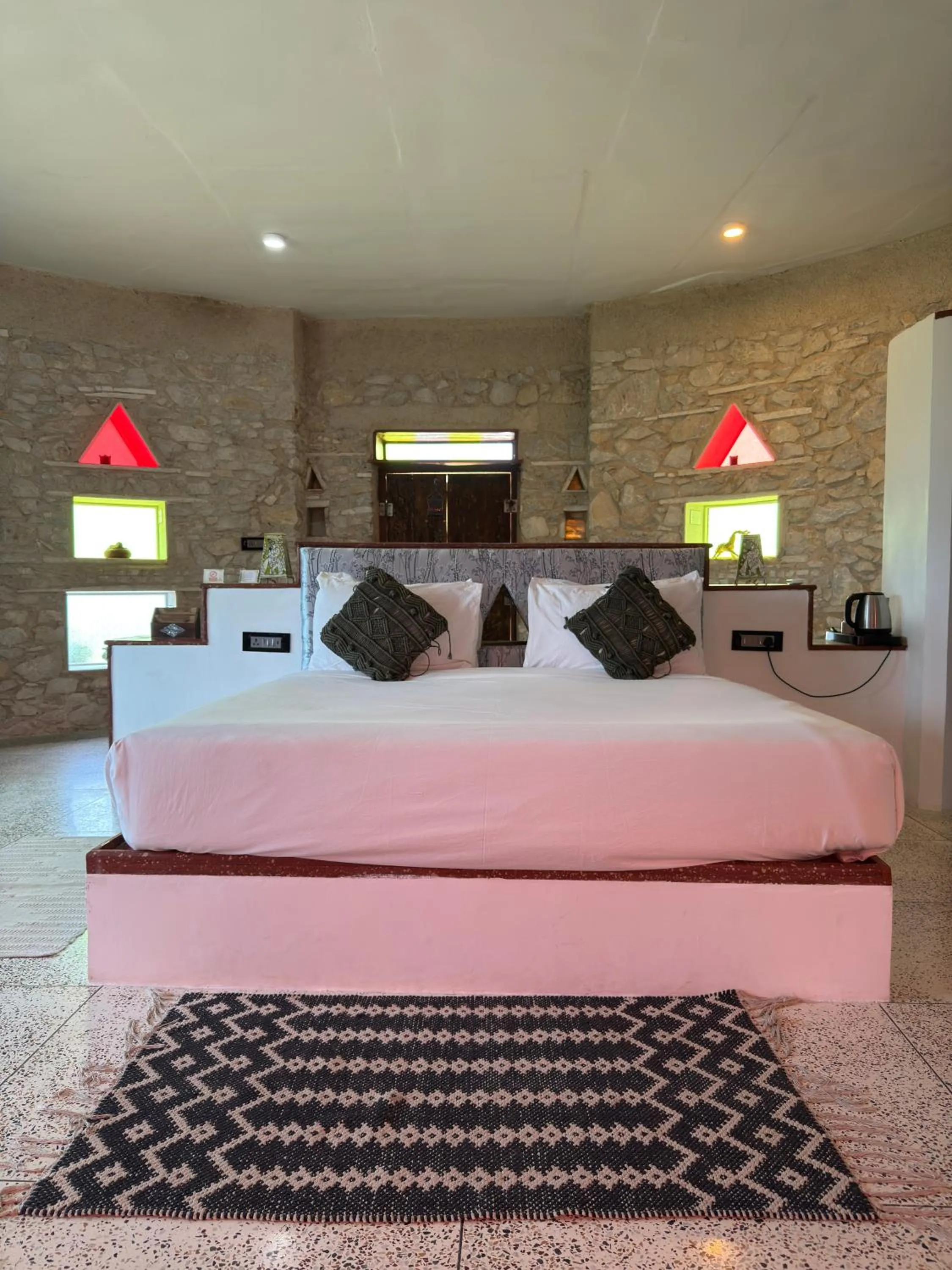 Bed in Sariska Kasba - A Village Resort