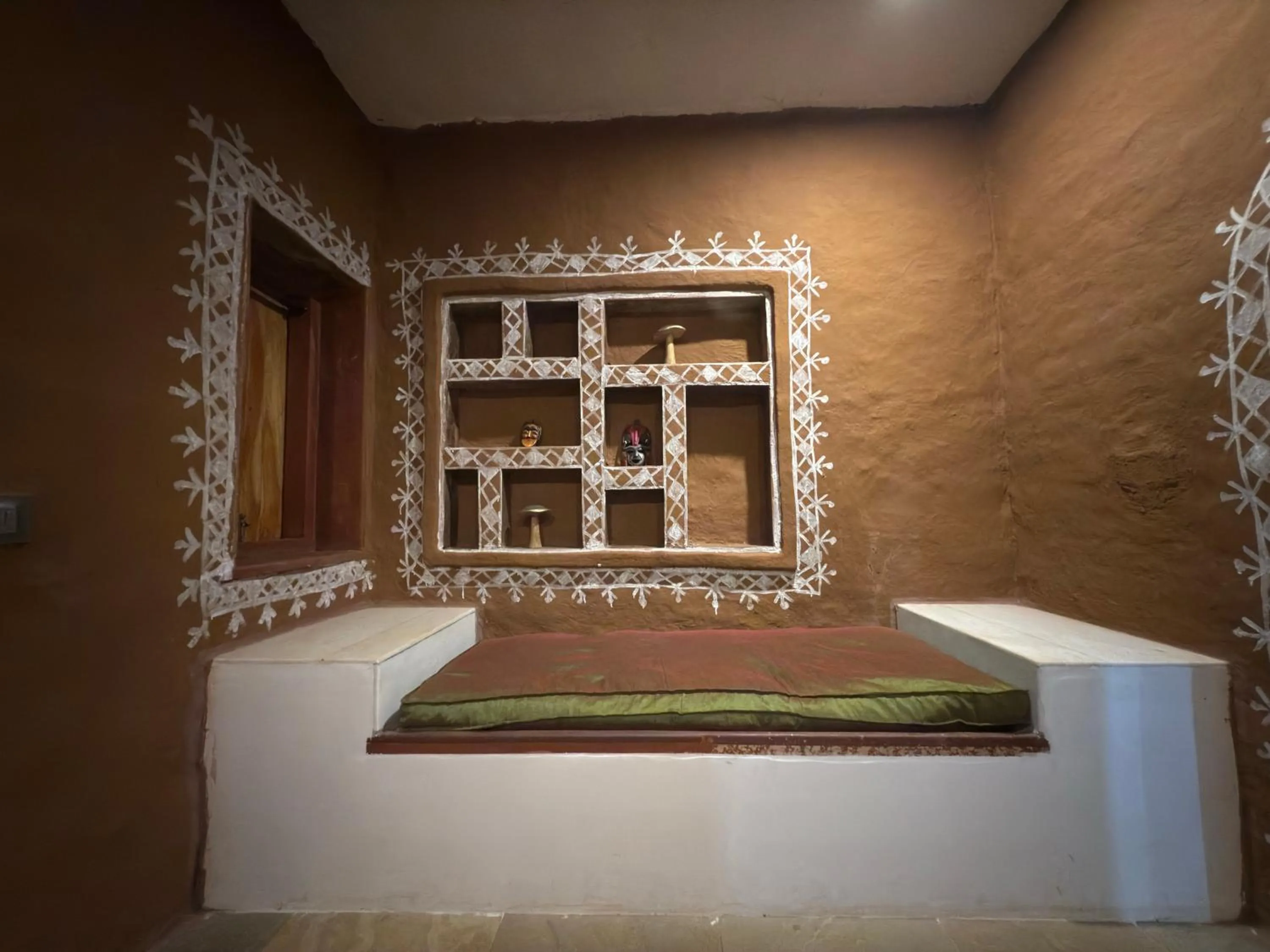 Seating area in Sariska Kasba - A Village Resort