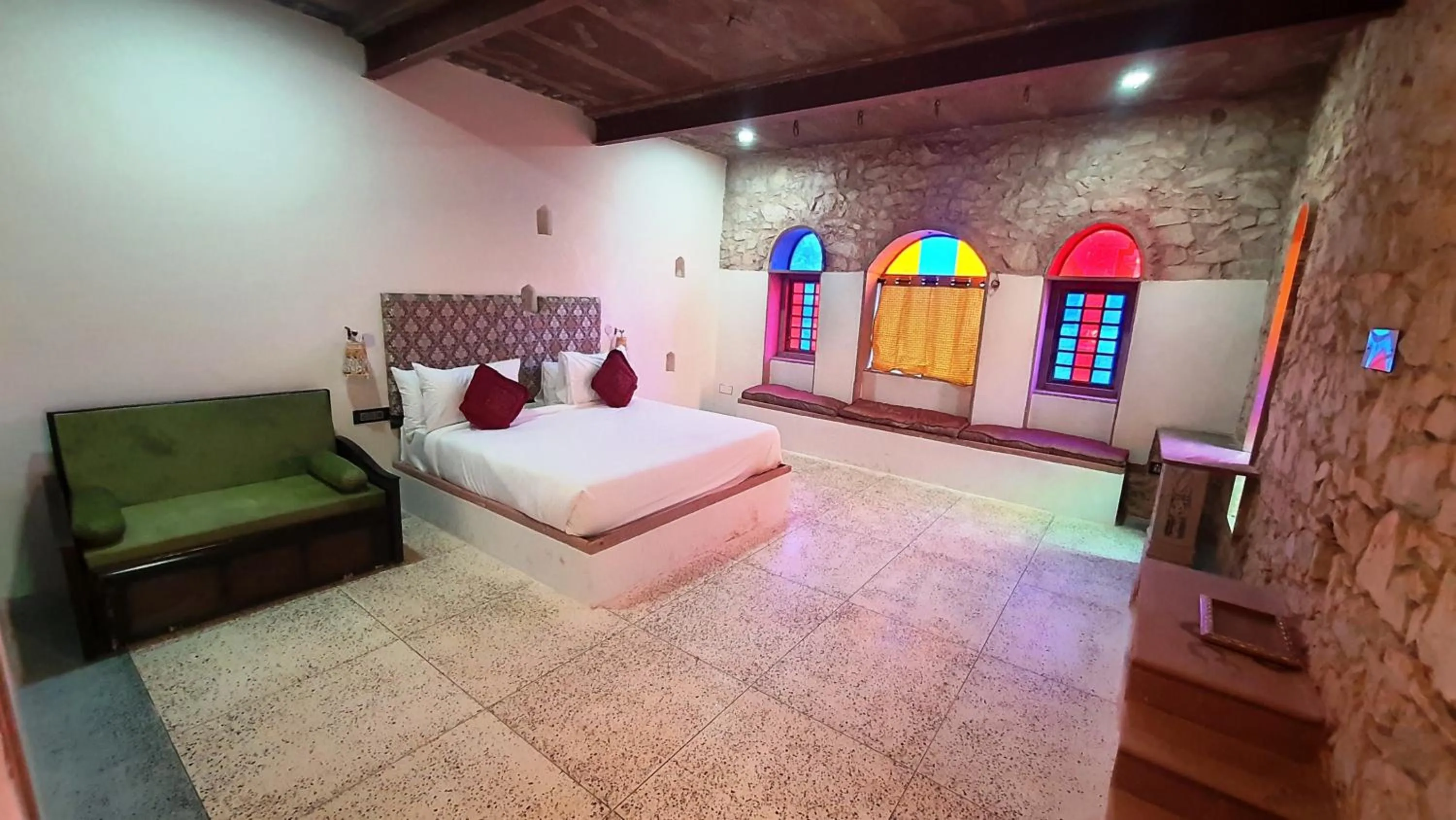 Bedroom, Bed in Sariska Kasba - A Village Resort