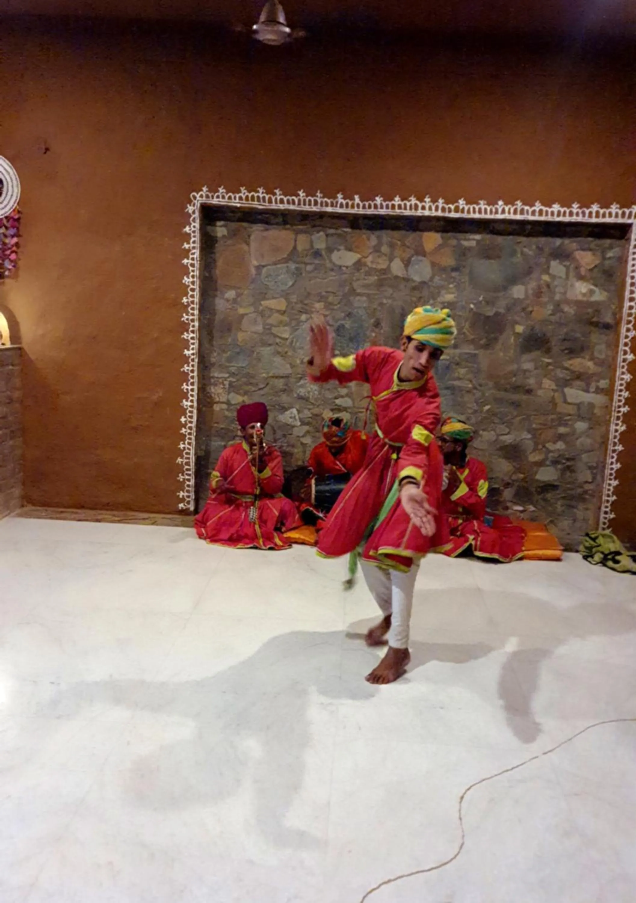 Decorative detail in Sariska Kasba - A Village Resort