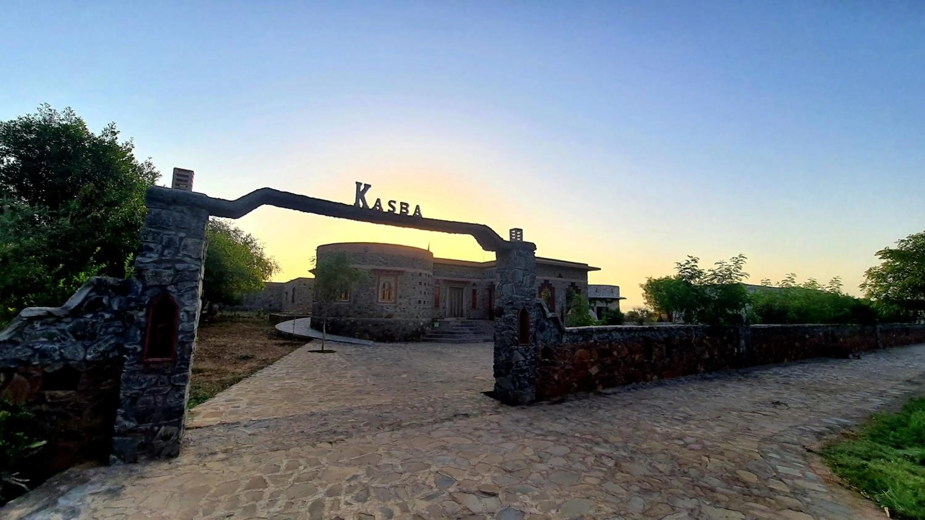 Natural landscape in Sariska Kasba - A Village Resort