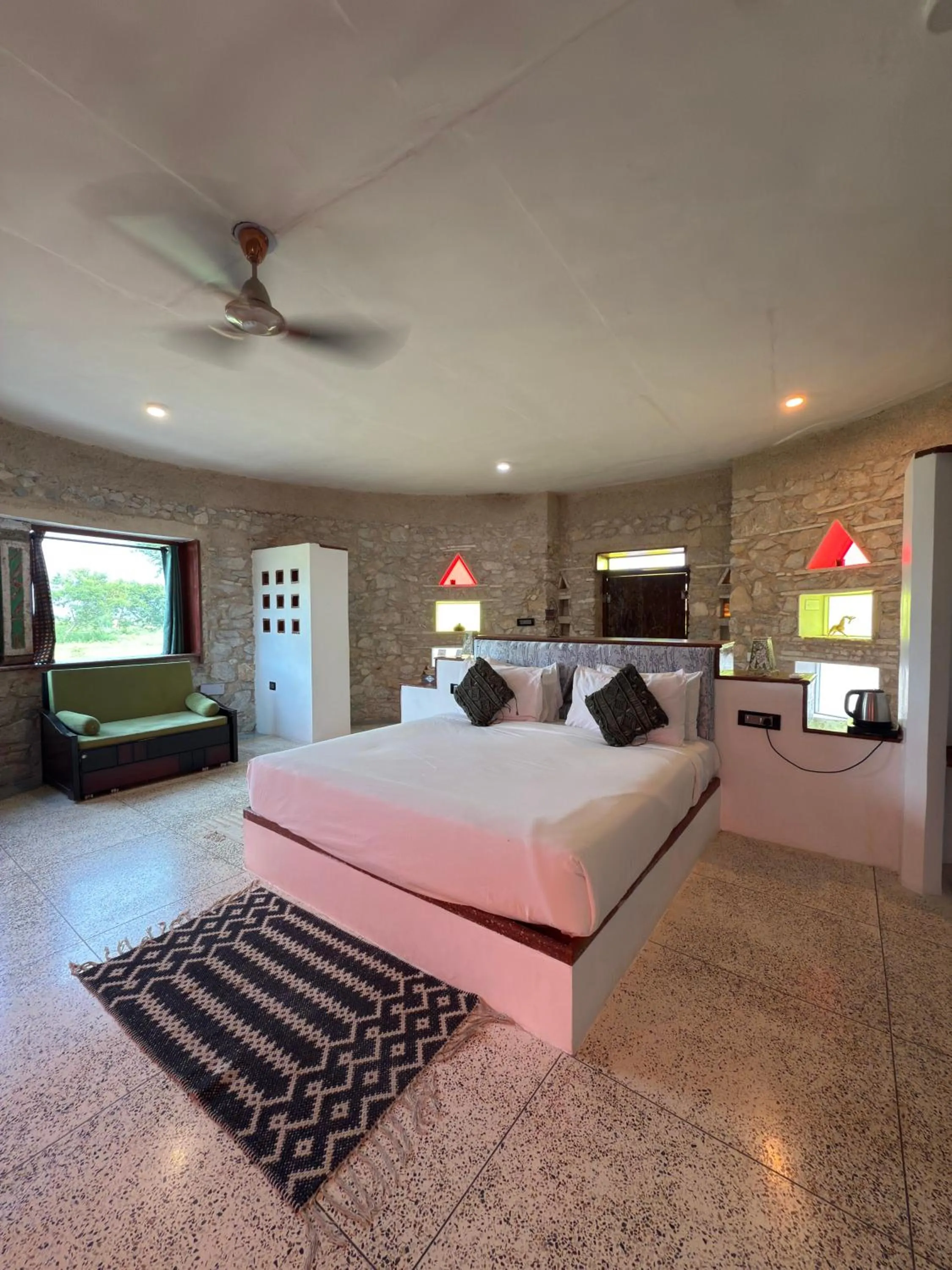 Bed in Sariska Kasba - A Village Resort