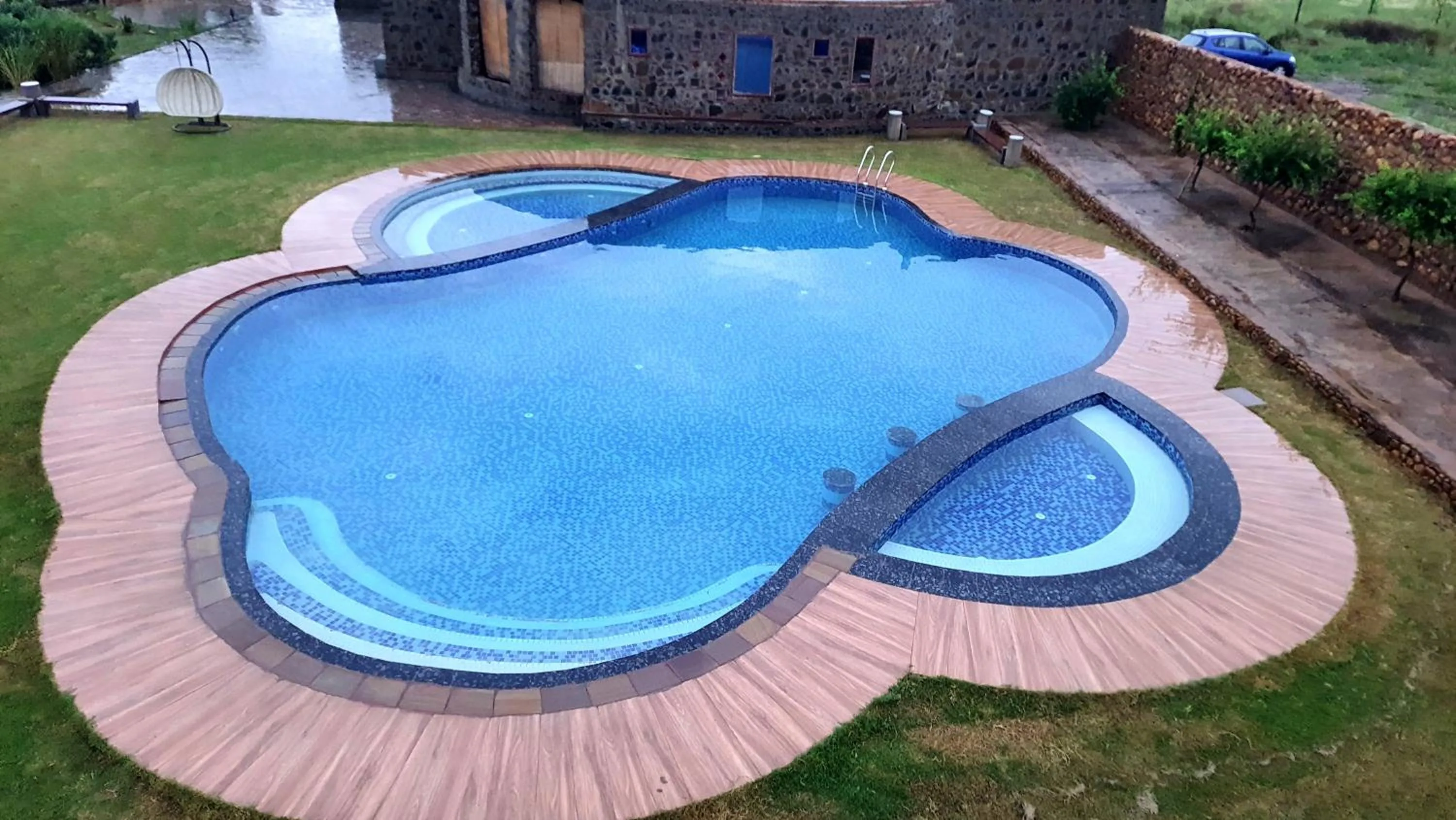 Swimming pool in Sariska Kasba - A Village Resort