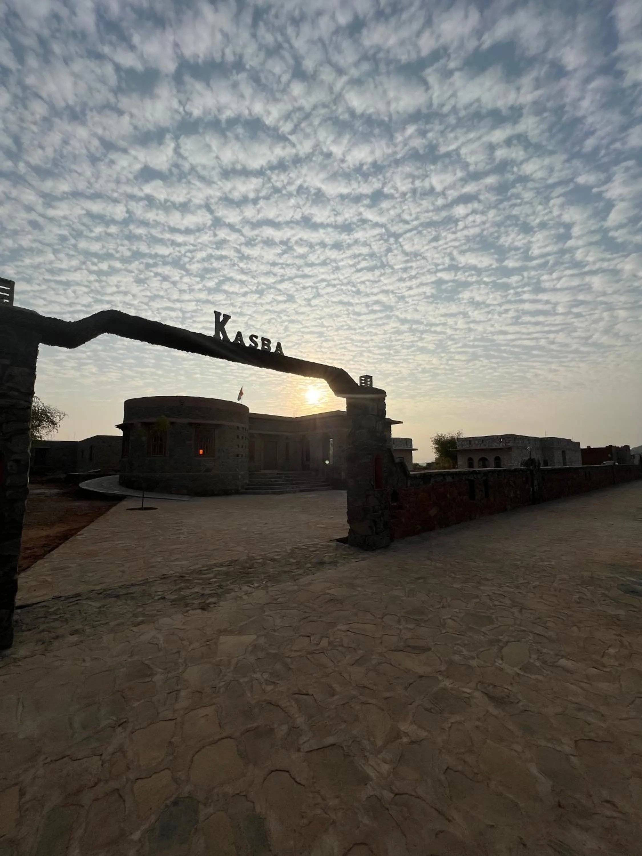 Natural landscape in Sariska Kasba - A Village Resort