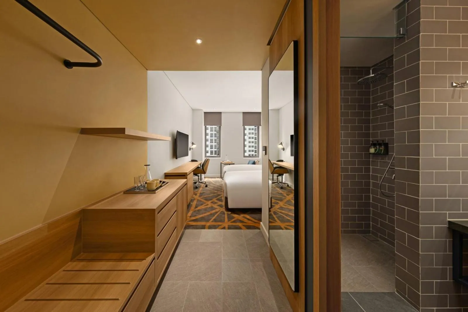 Photo of the whole room, Bed in HIIVE by fusion Binh Duong - VSIP 1