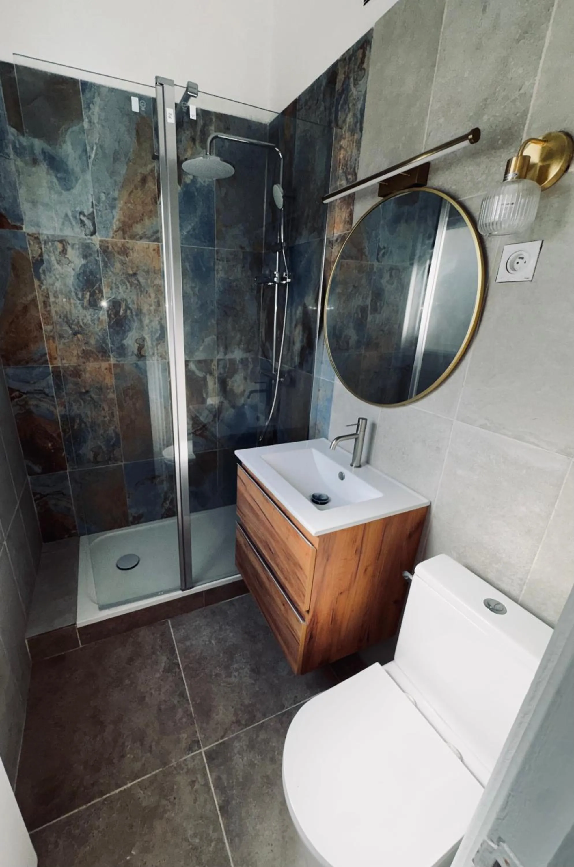 Bathroom in Résidence Punta paliagi