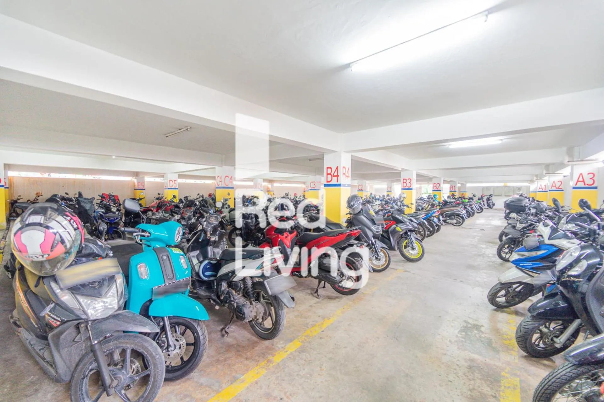 Parking in Apartemen Sentra Timur Residence - D Royal Property Tower Kuning