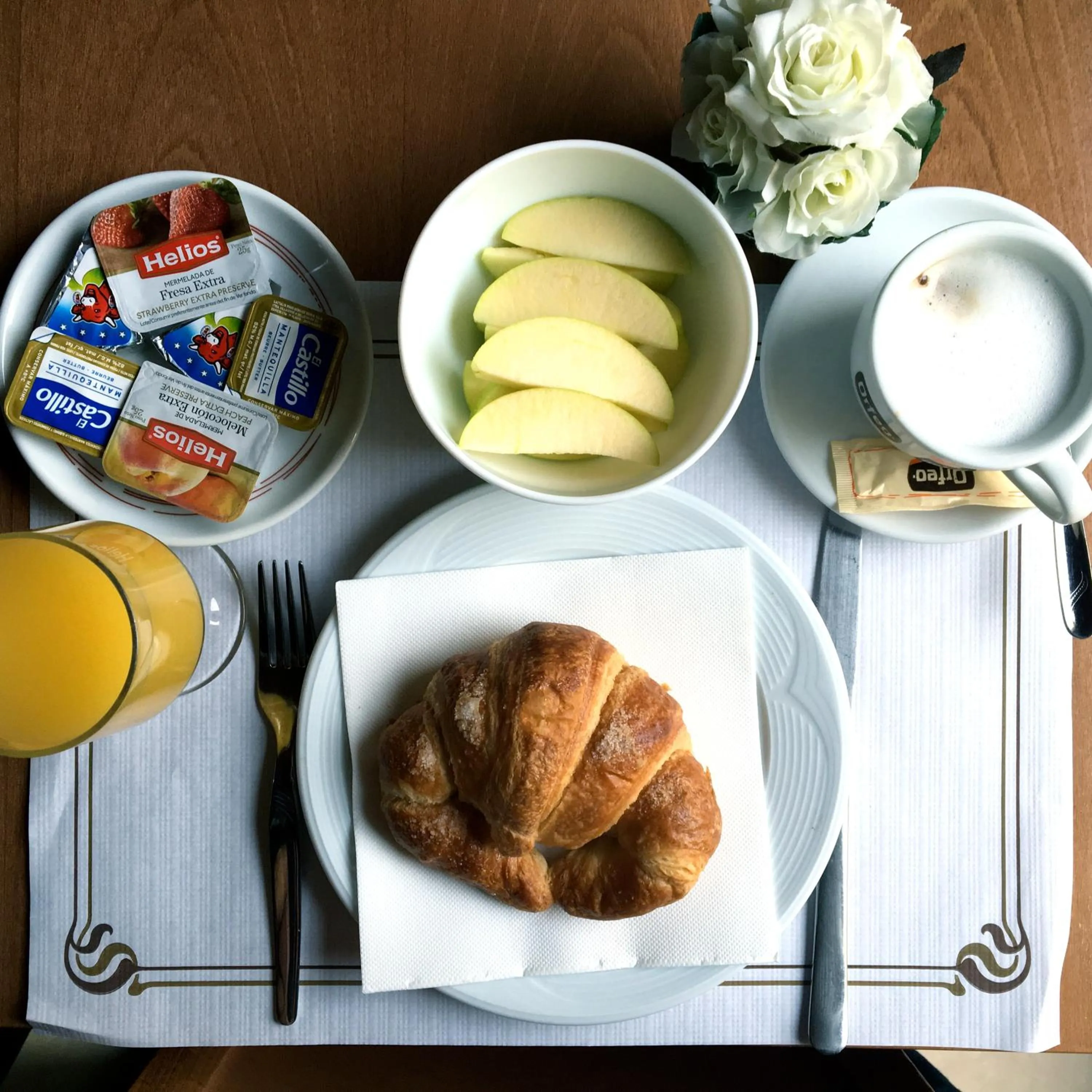 Breakfast in Hotel Jonquera