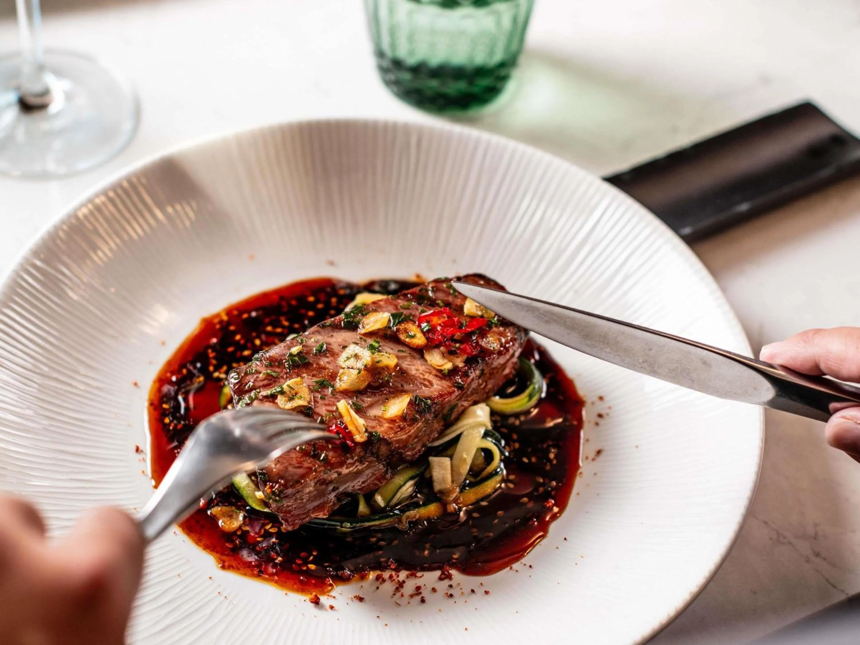 Restaurant/places to eat in Novotel Madrid City Las Ventas