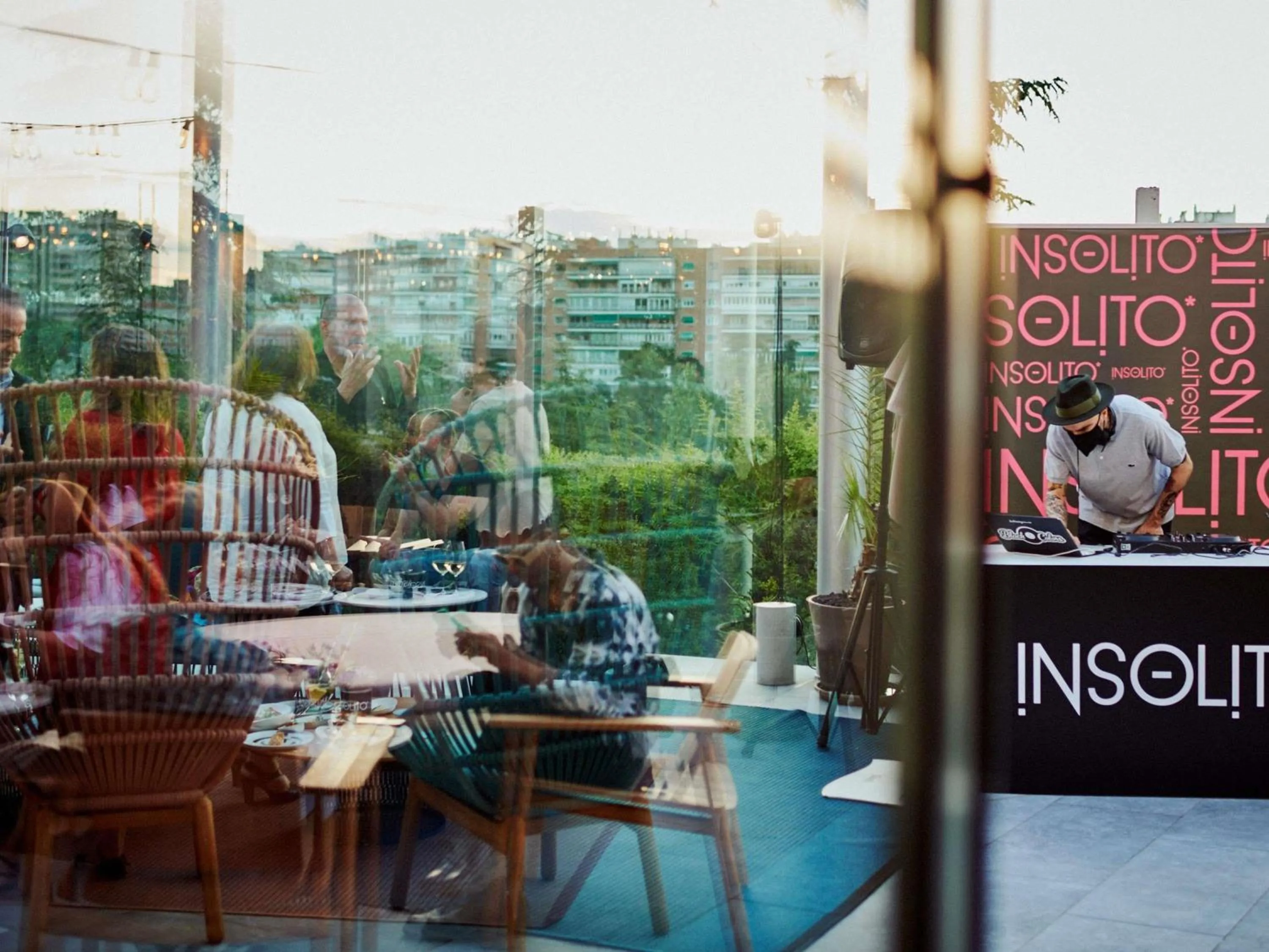 Lounge or bar in Novotel Madrid City Las Ventas