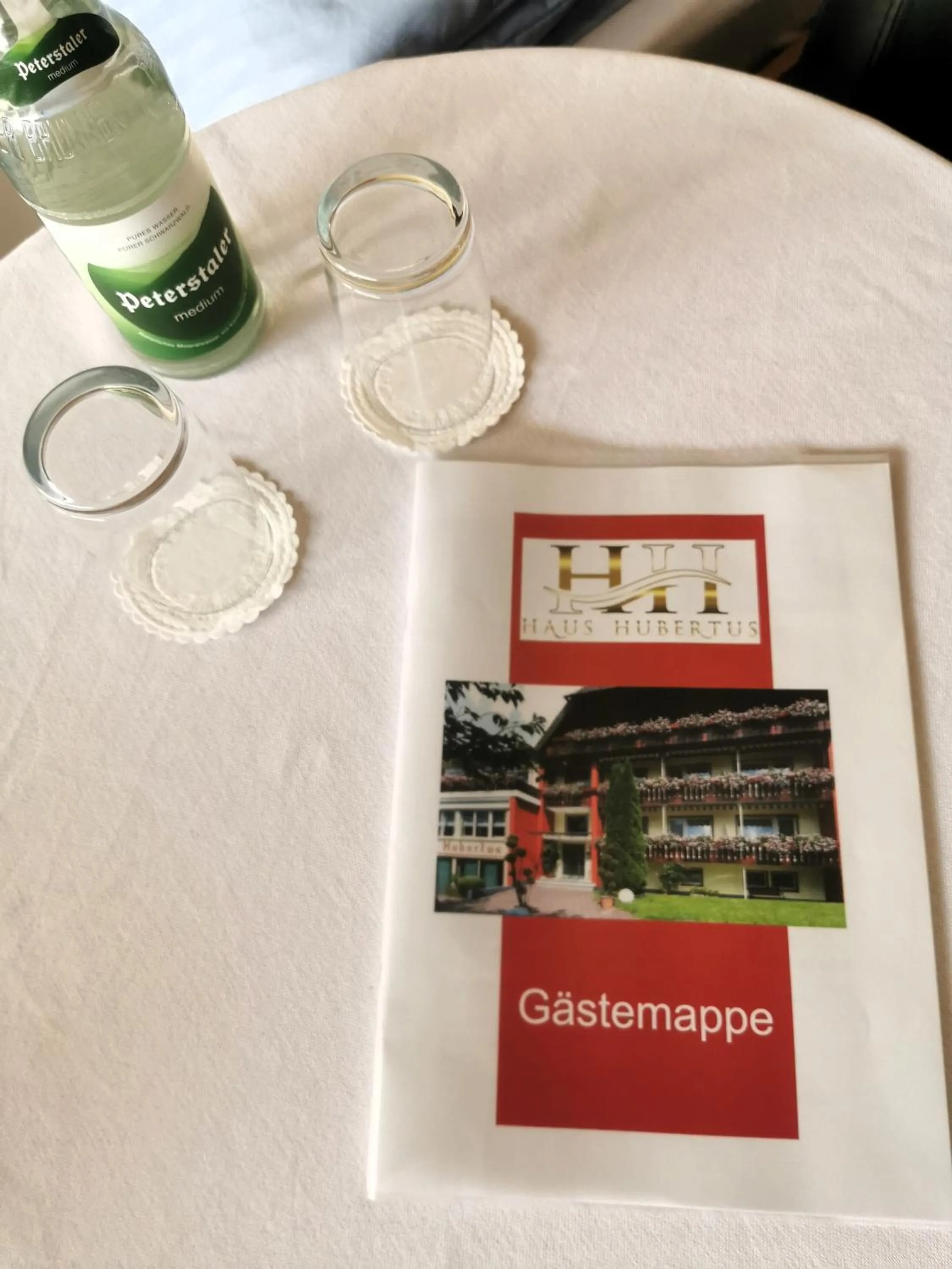 Property logo or sign in Haus Hubertus