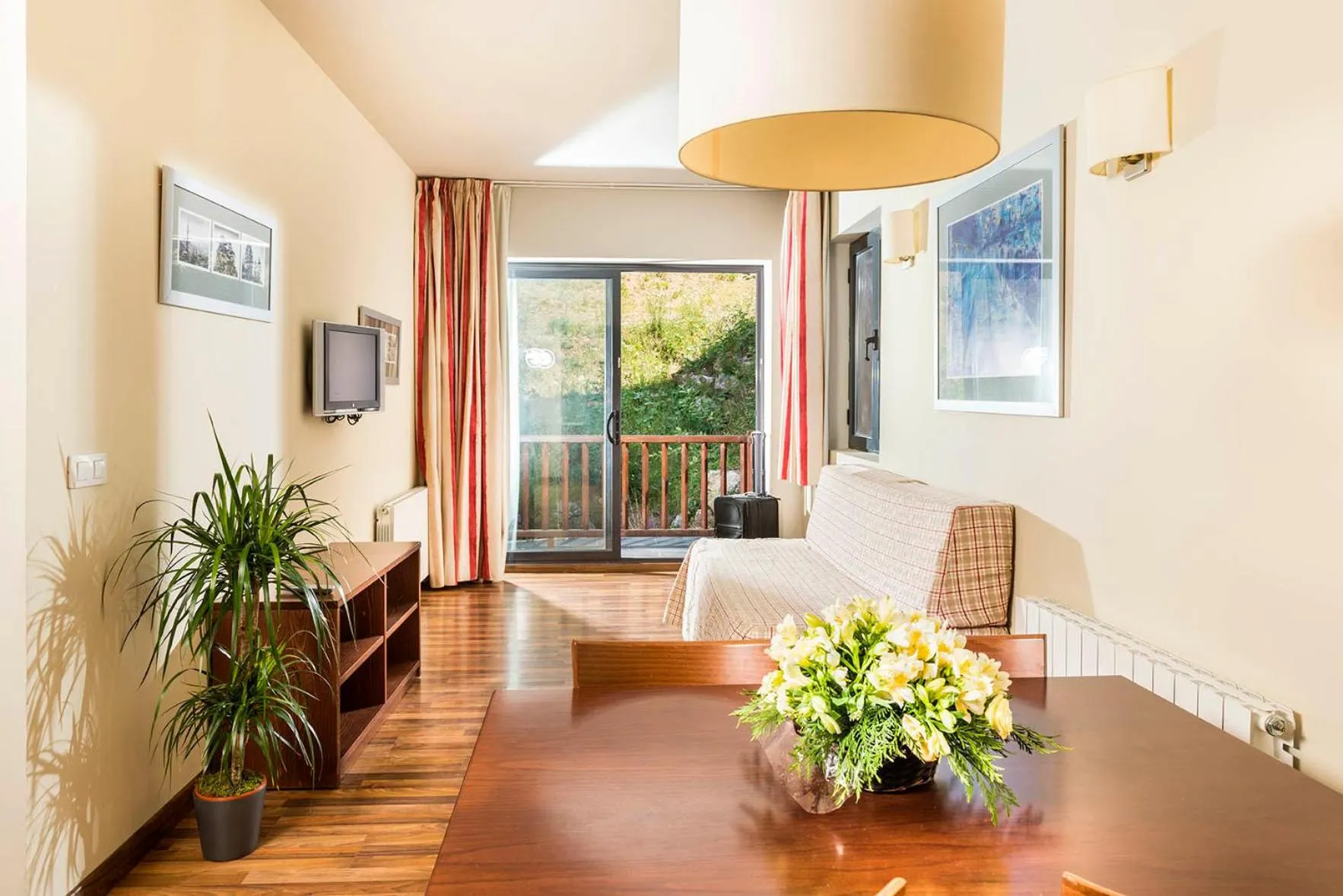 Living room in Guitart La Molina Aparthotel & Spa