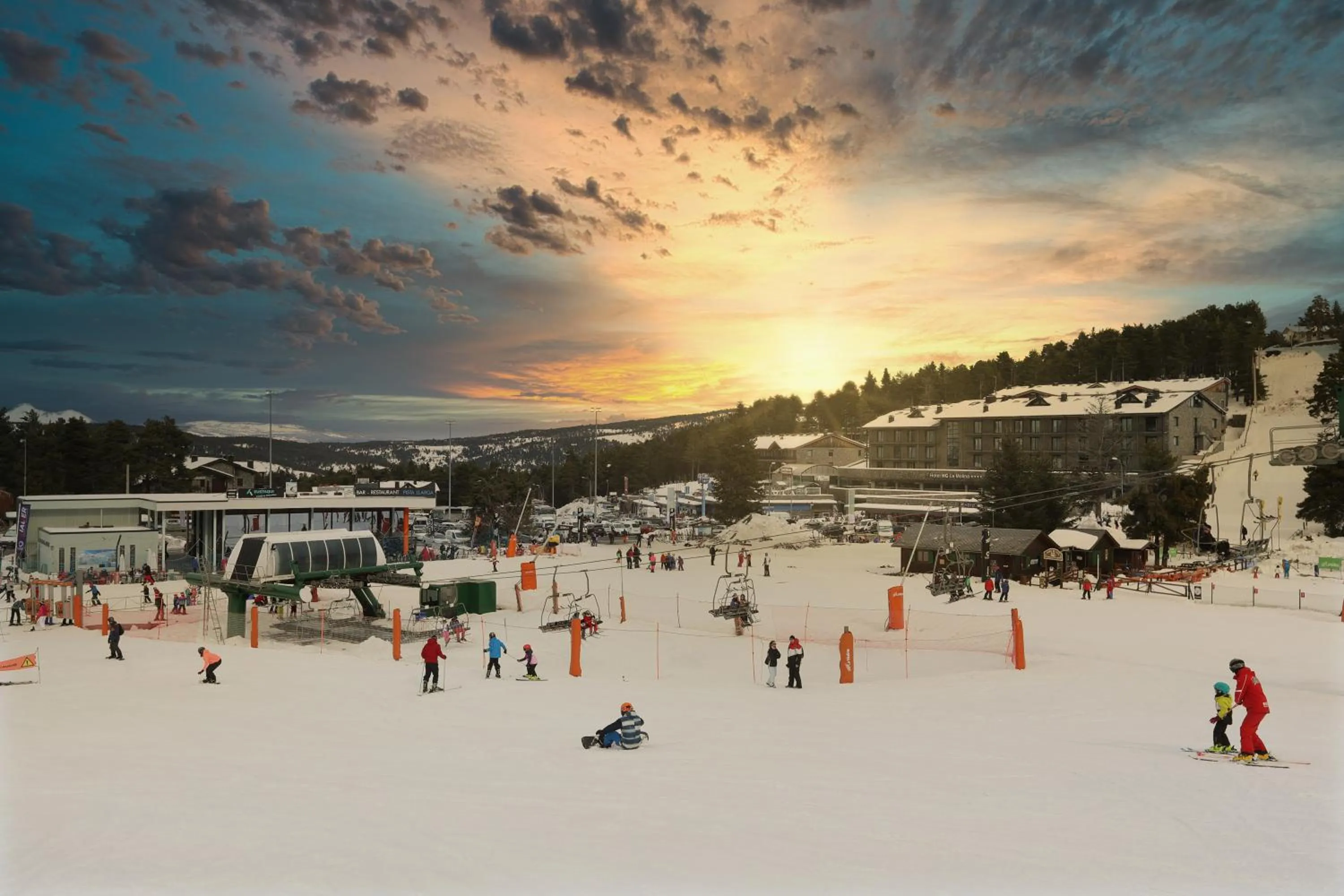 Skiing in Guitart La Molina Aparthotel & Spa