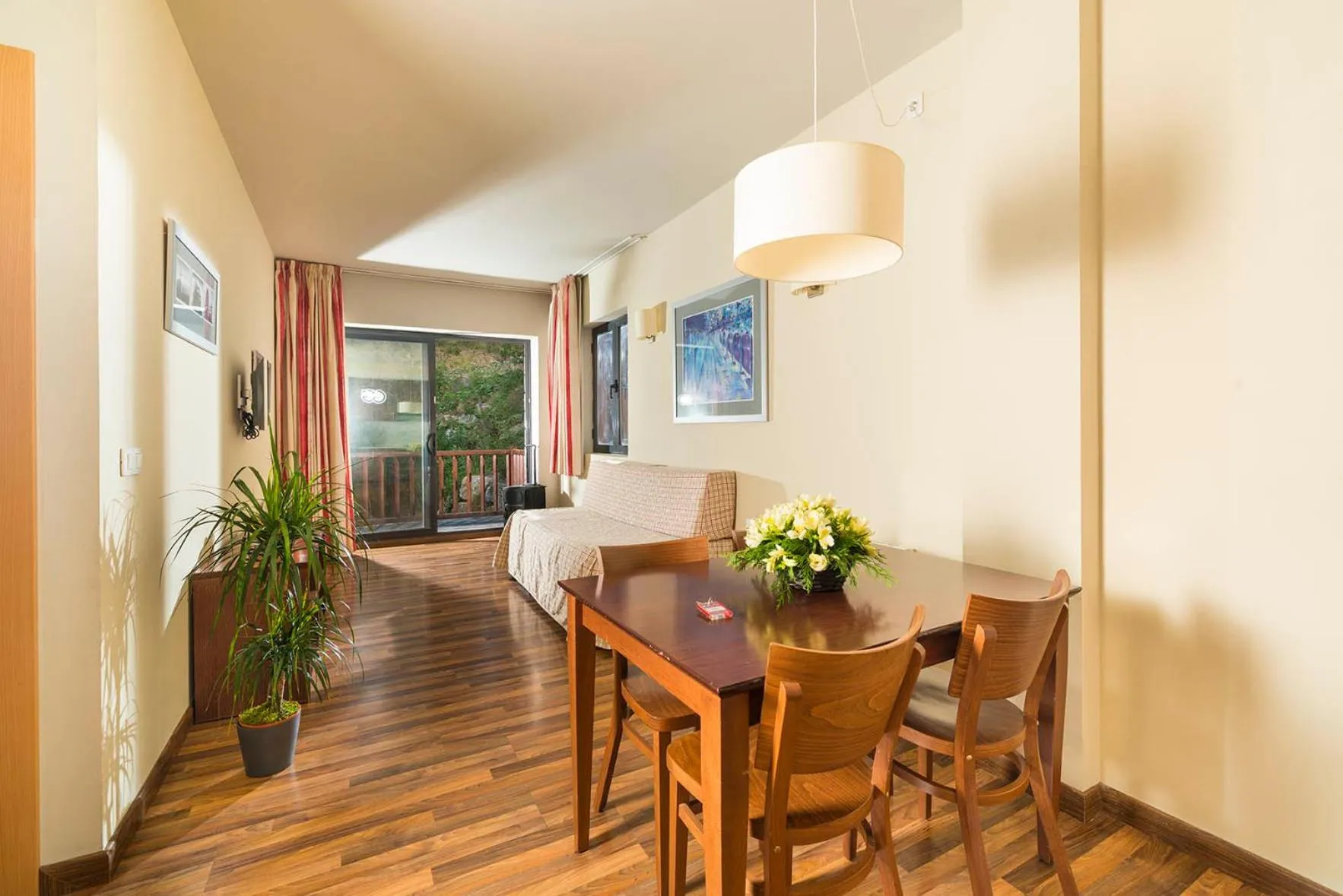 Living room in Guitart La Molina Aparthotel & Spa