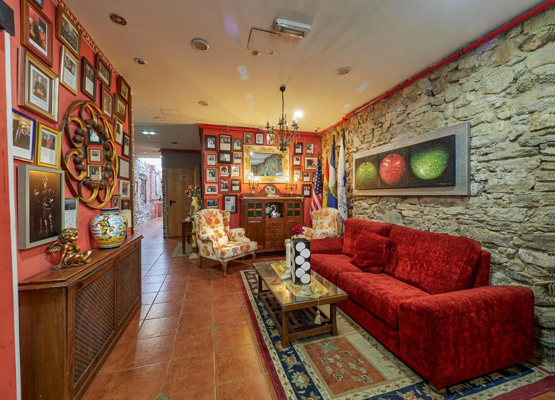 Living room in Don Pedro