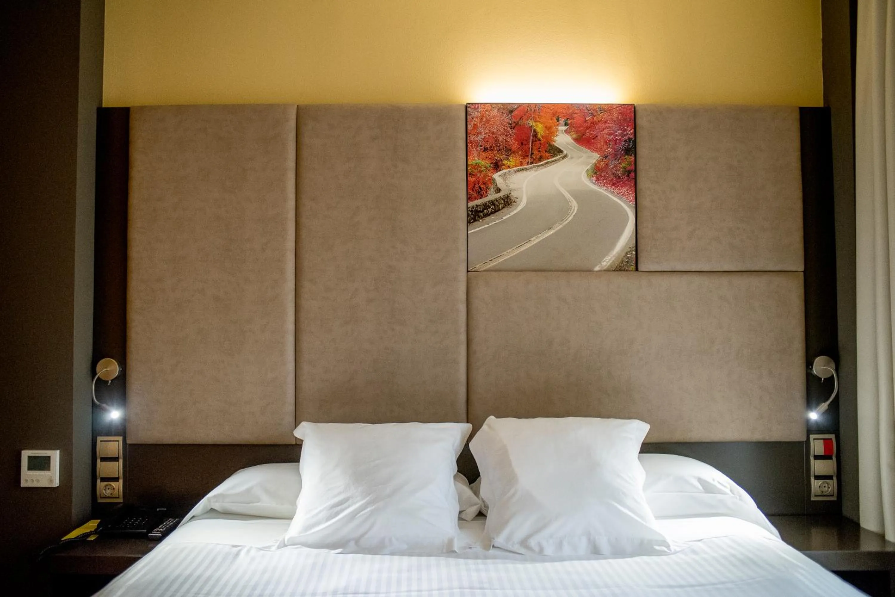 Bed in Costa Esmeralda Suites