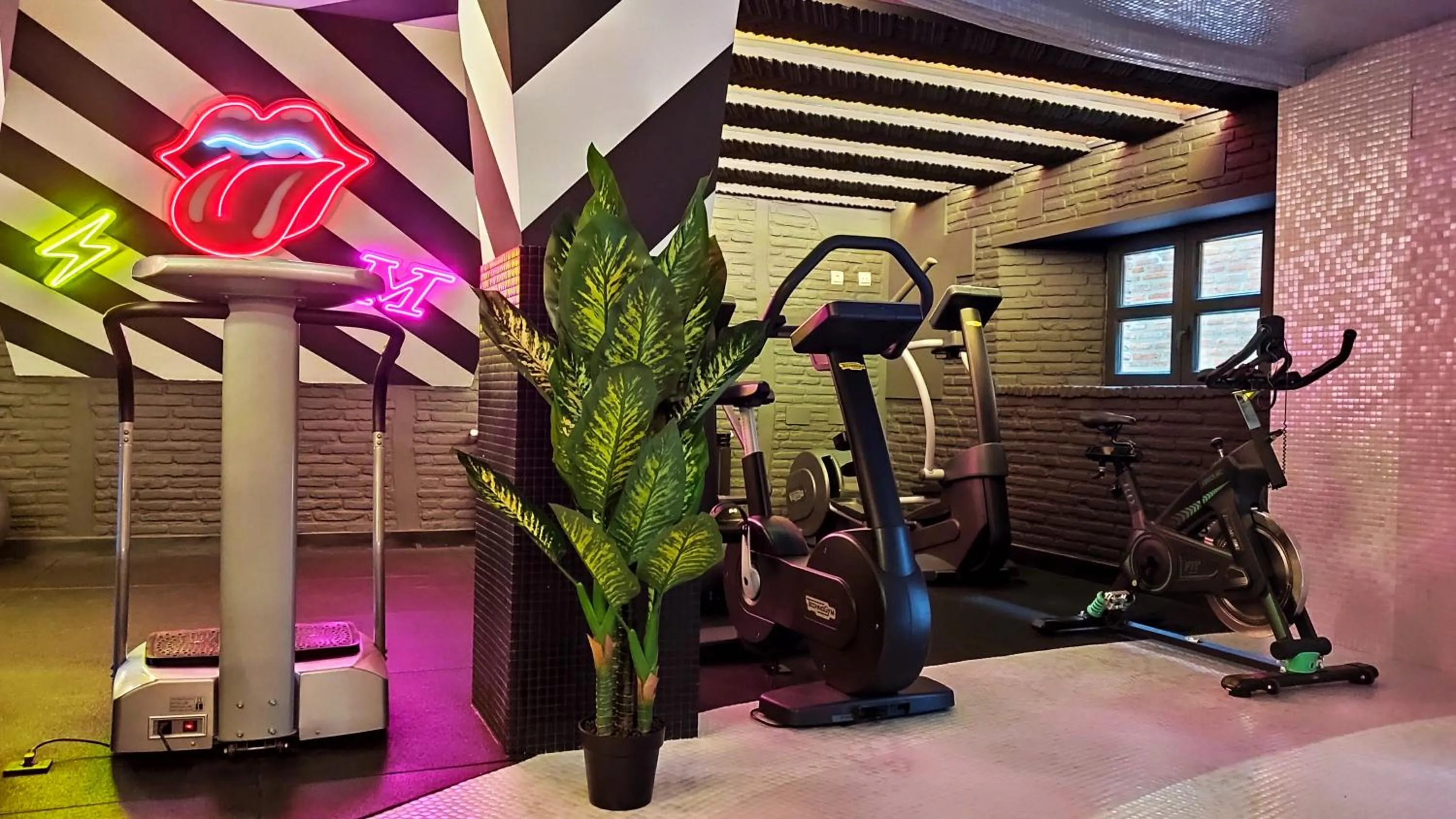 Fitness centre/facilities in Costa Esmeralda Suites