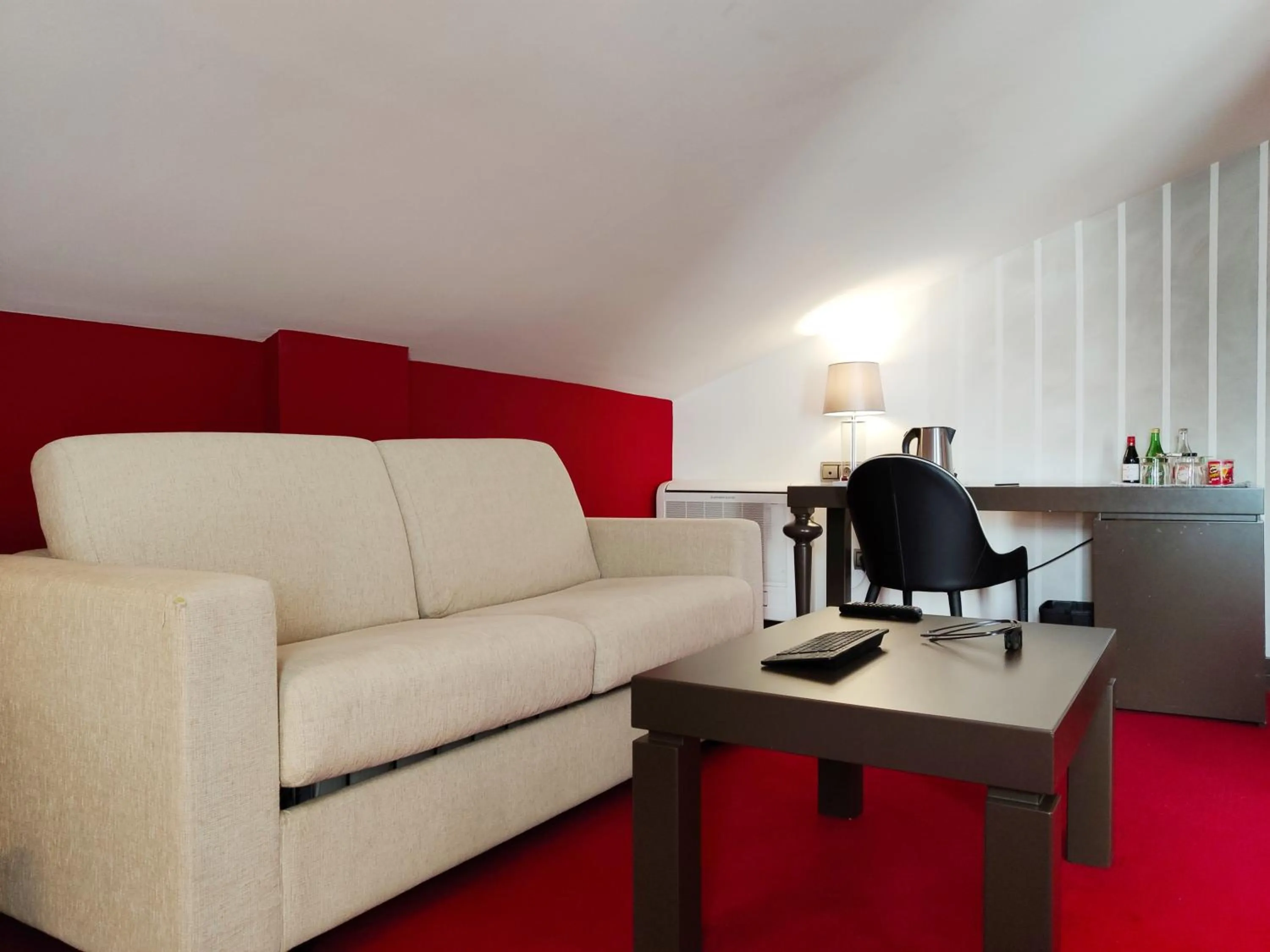 Living room in Costa Esmeralda Suites