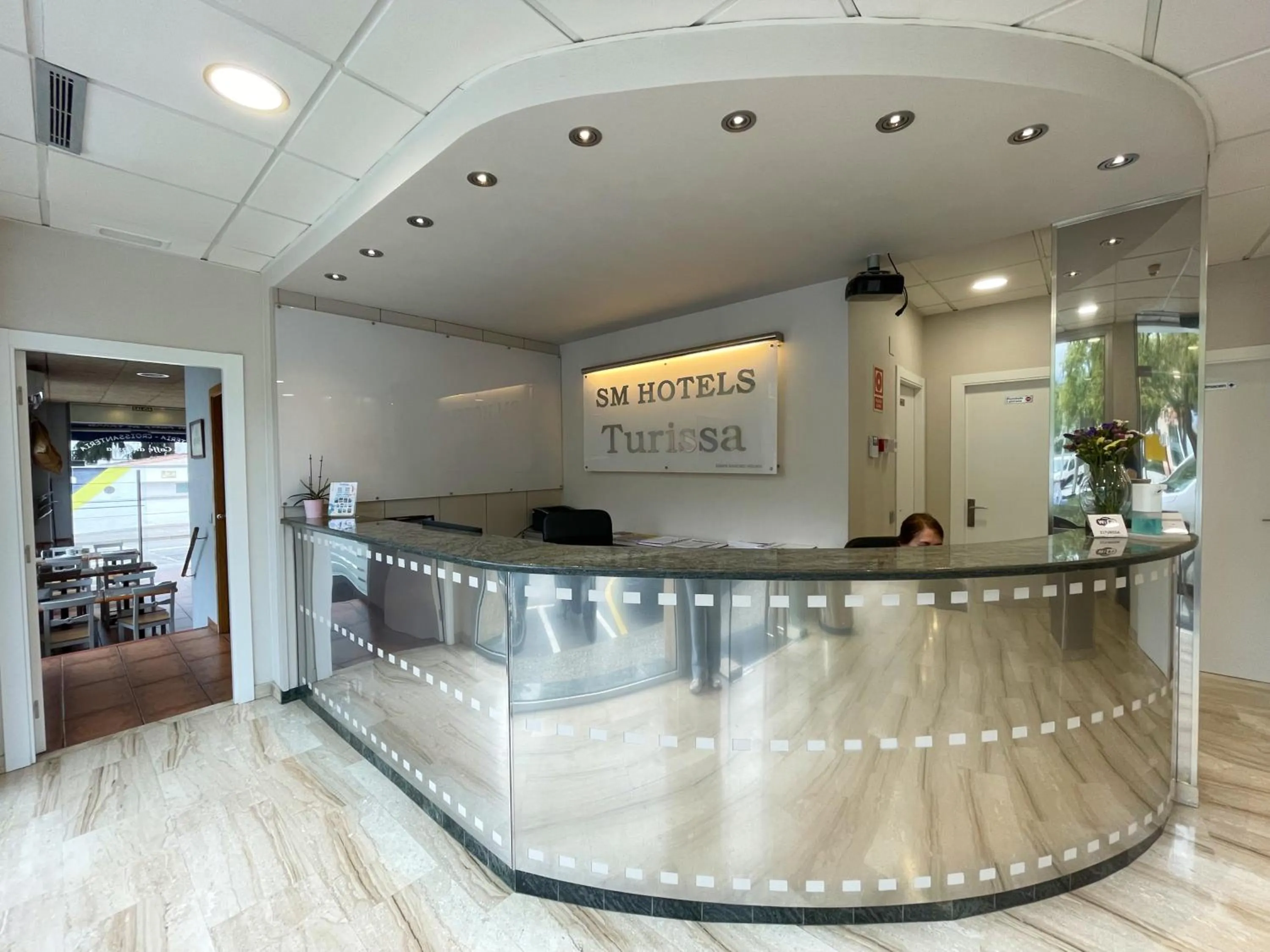 Lobby or reception in Hotel Turissa