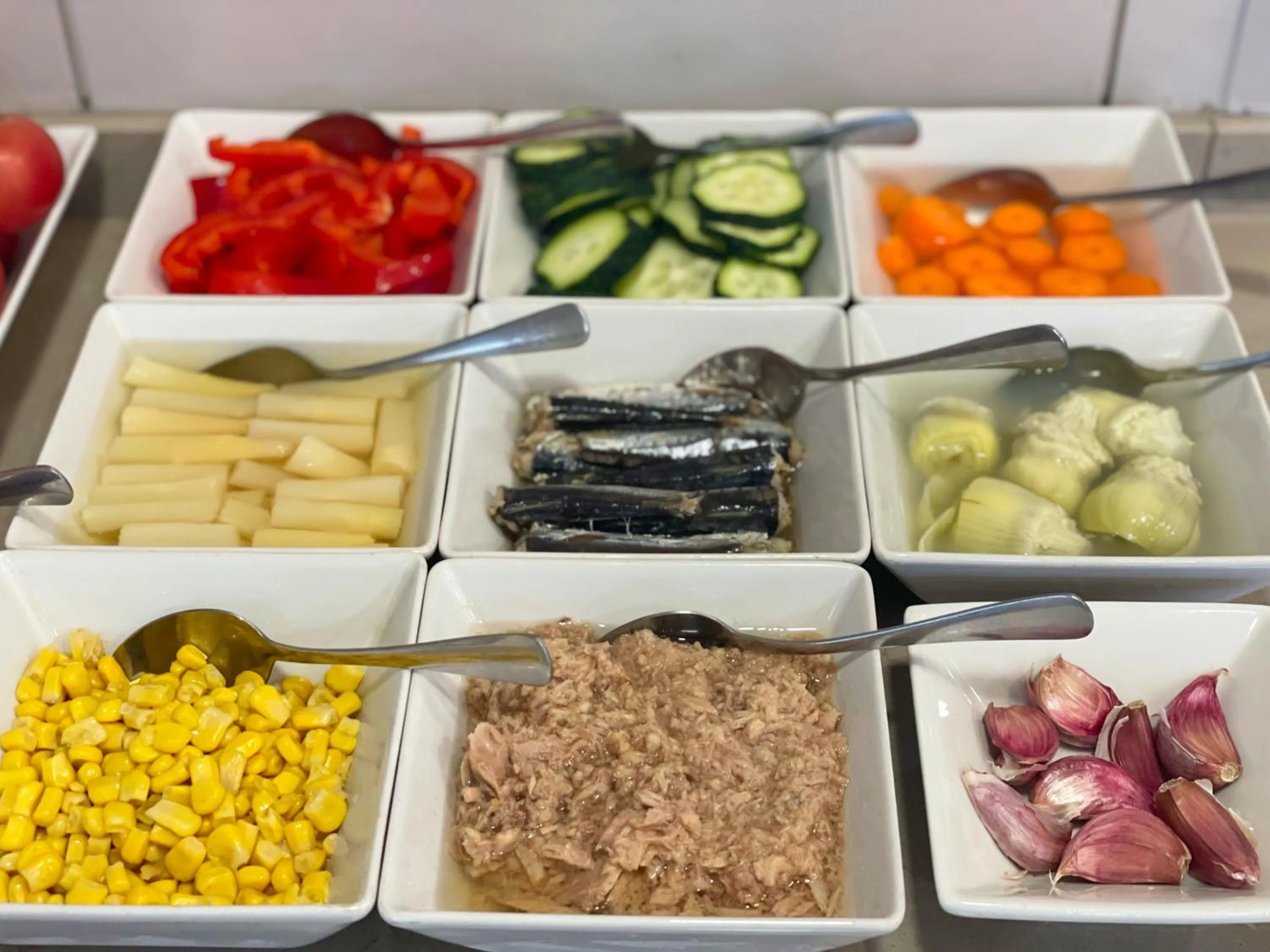 Buffet breakfast in Hotel Turissa