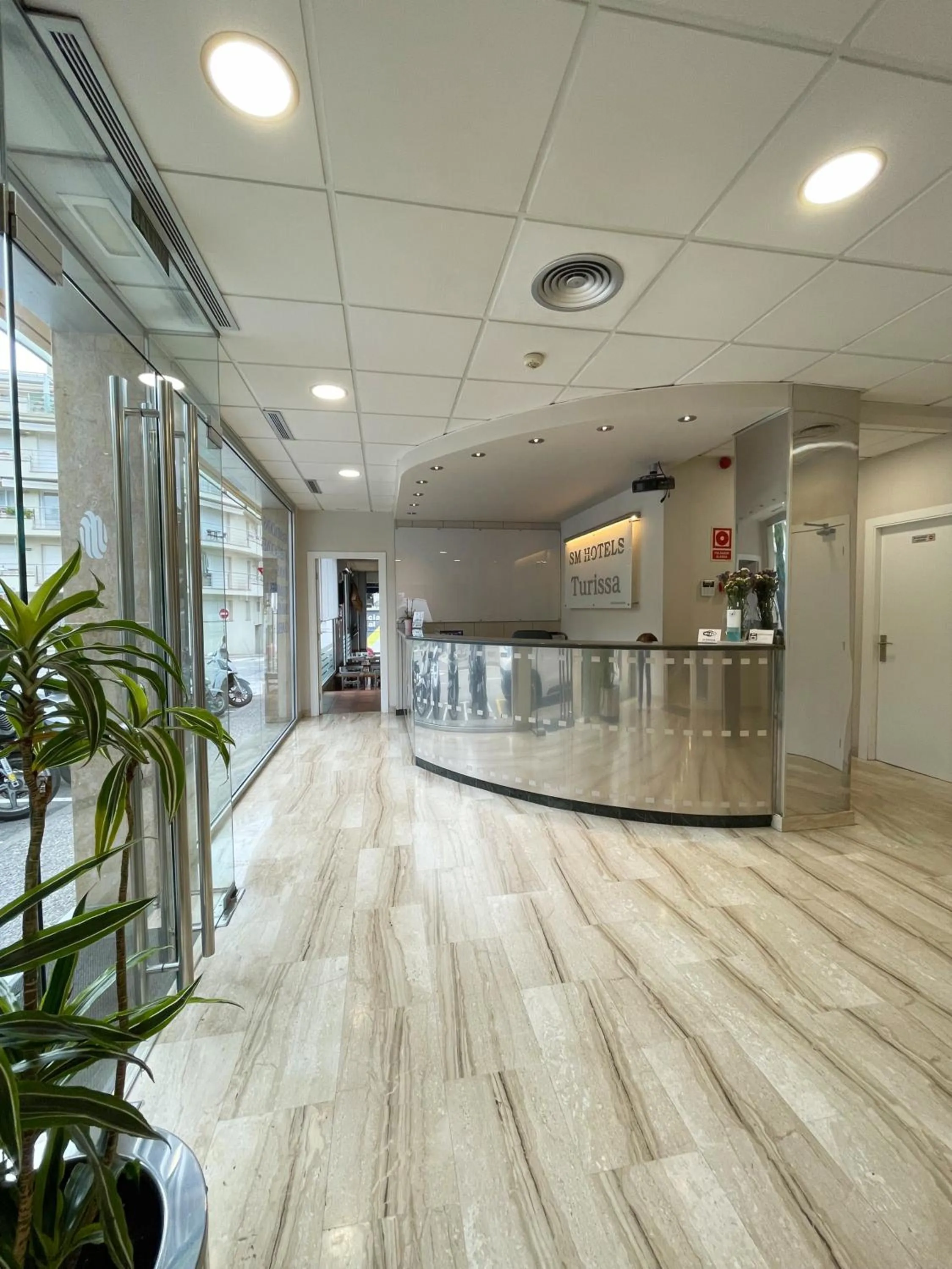 Lobby or reception in Hotel Turissa