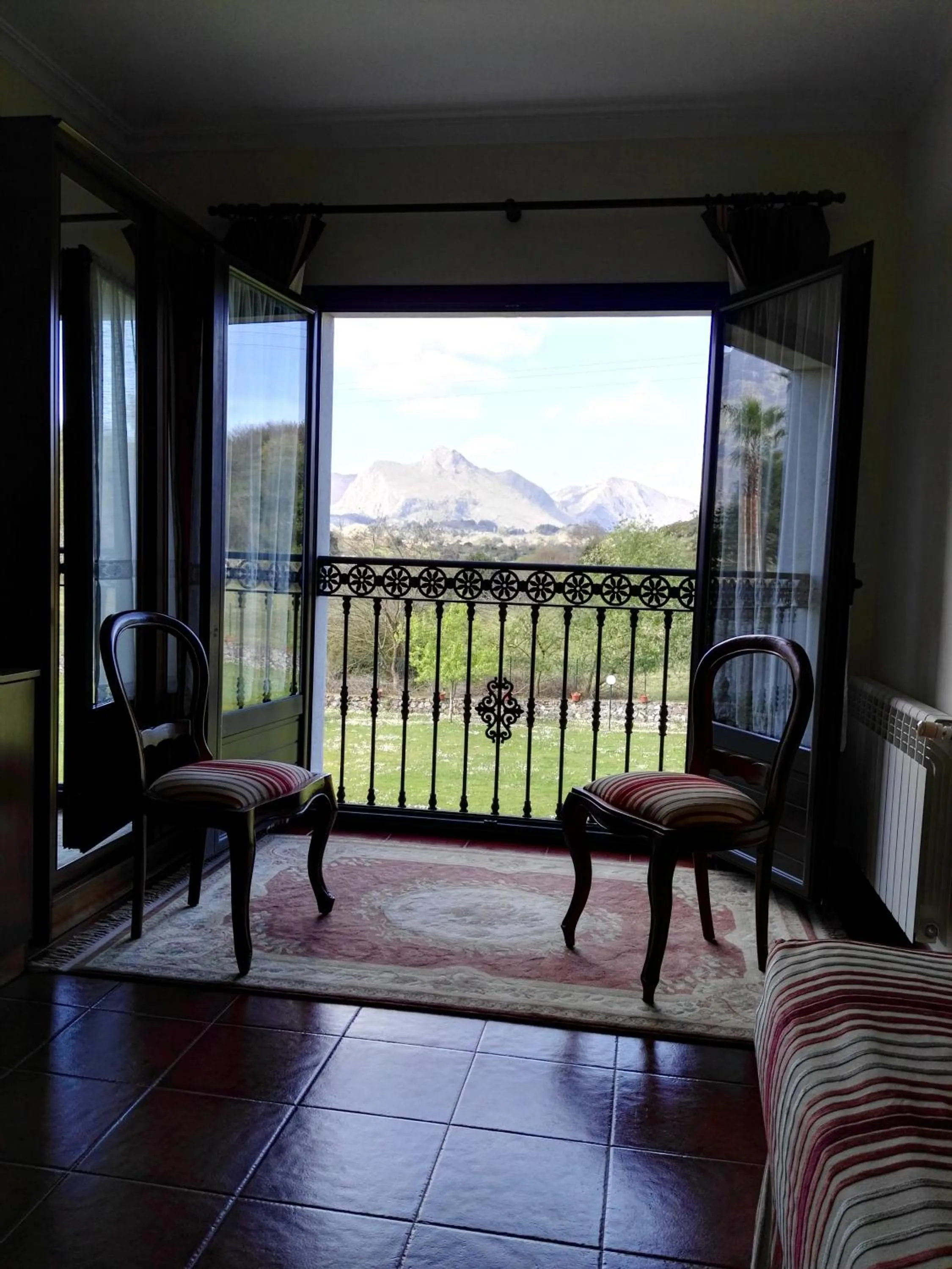 Decorative detail in Hotel Finca La Mansión