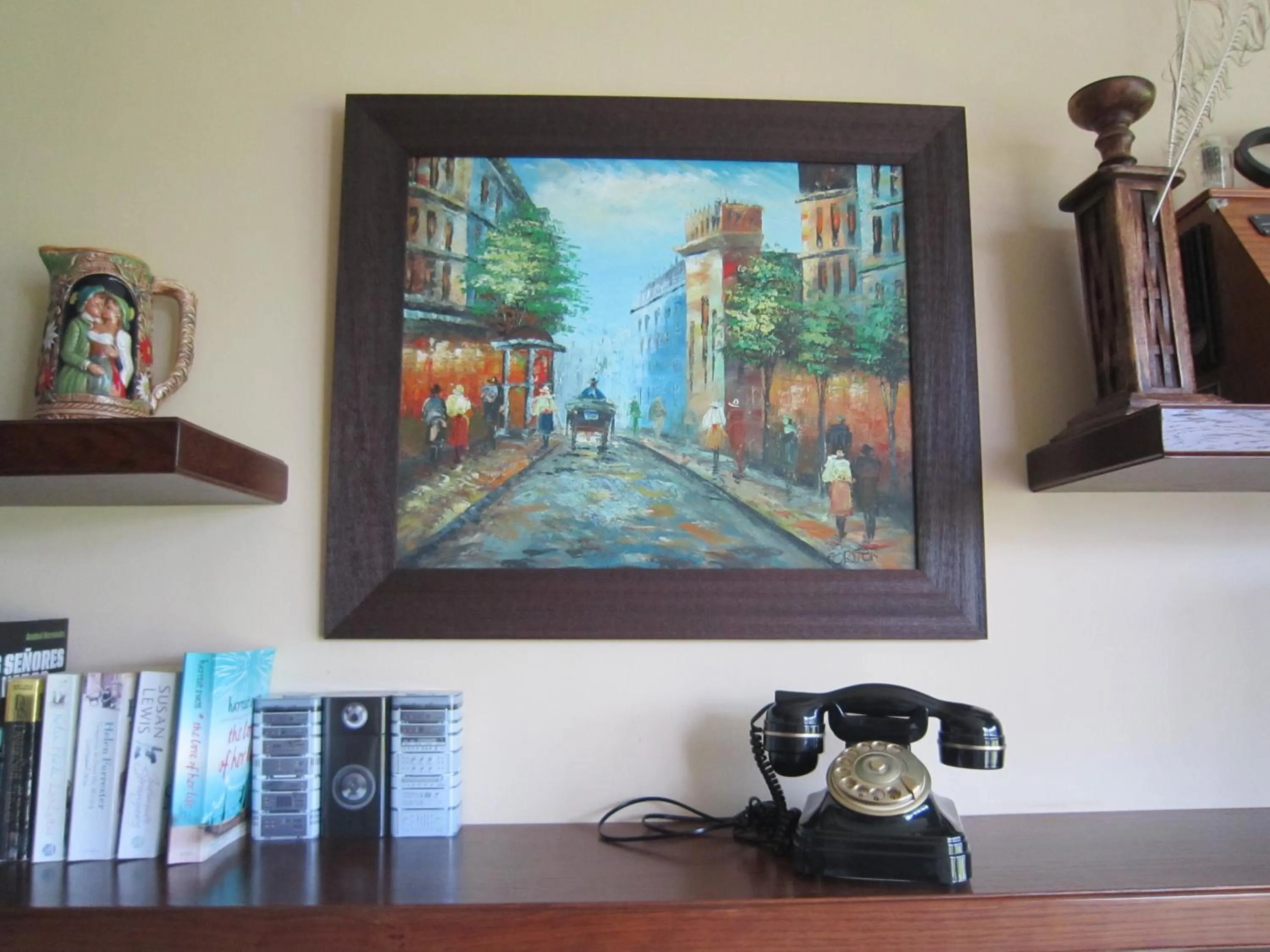 Library in Hotel Finca La Mansión