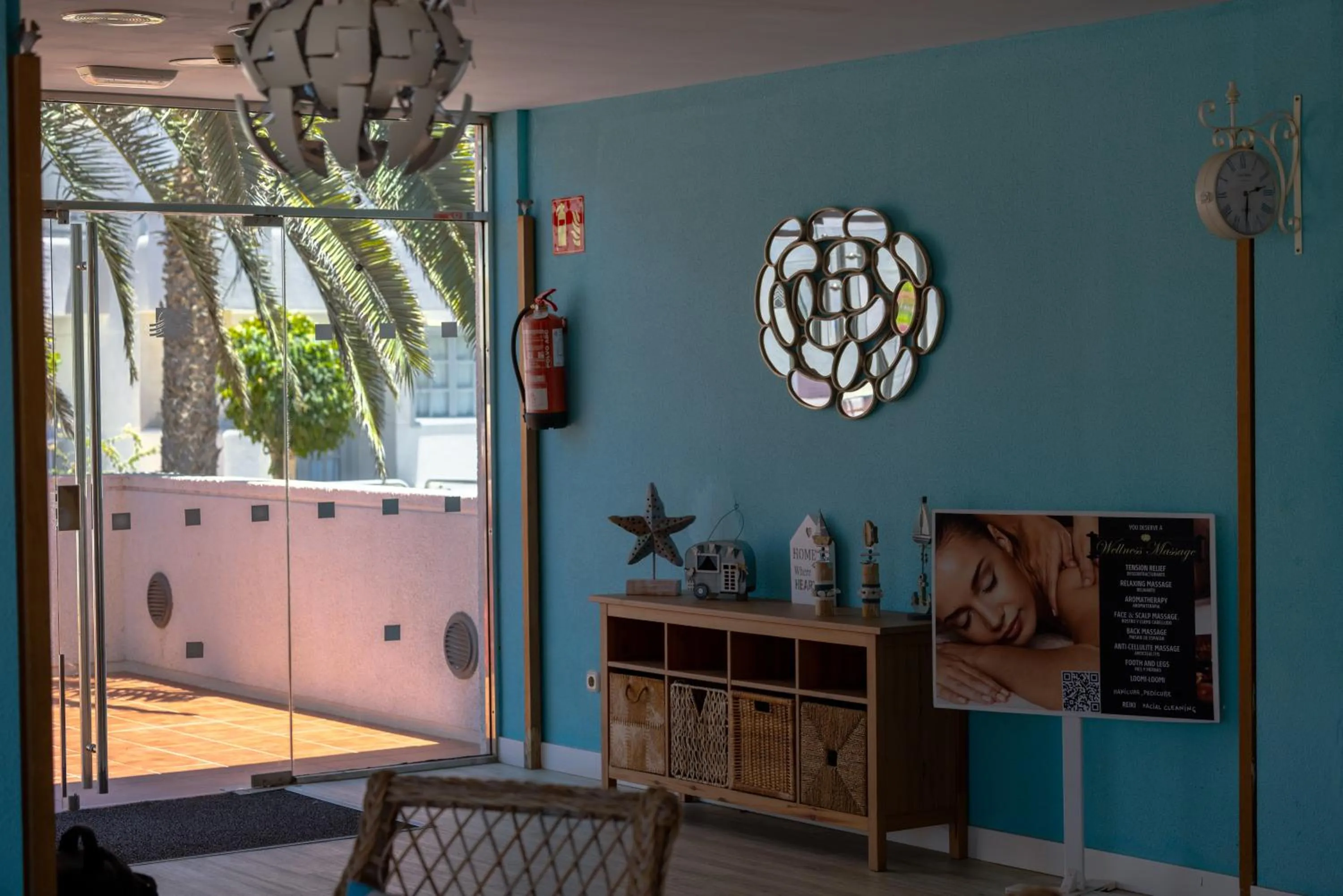 Lobby or reception in Fuentepark Apartments