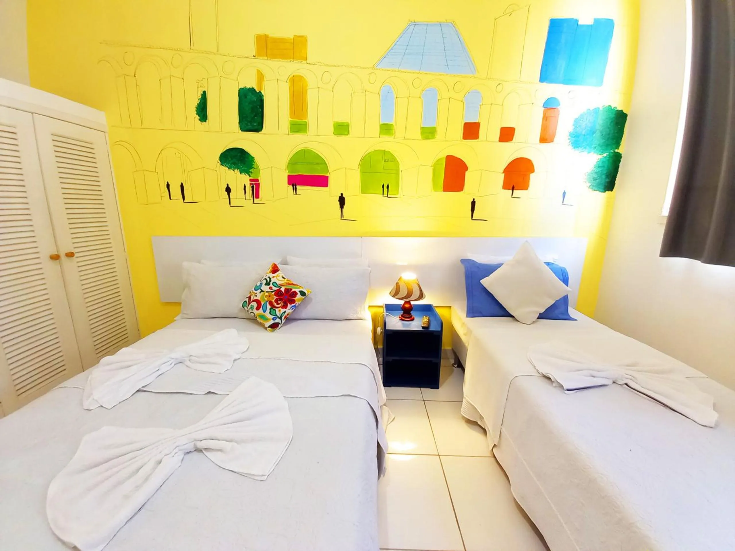 Bed in Studio Vista Mar Parcial TC1207