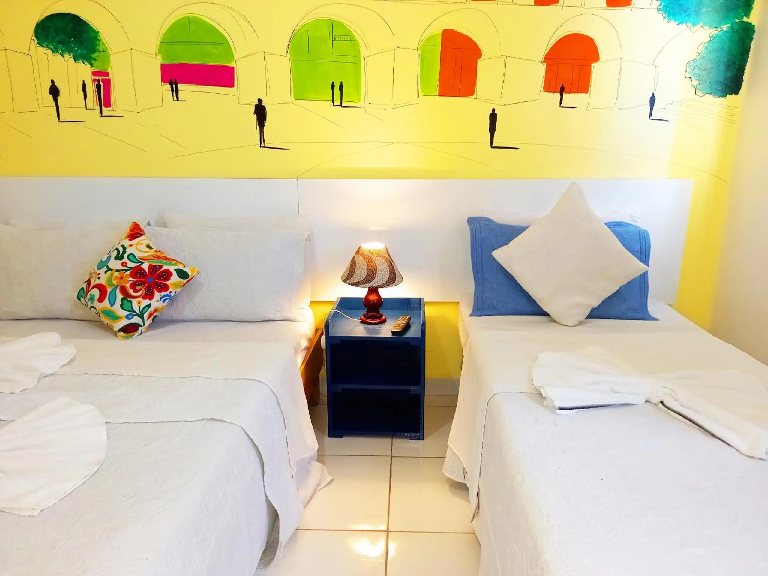 Bed in Studio Vista Mar Parcial TC1207