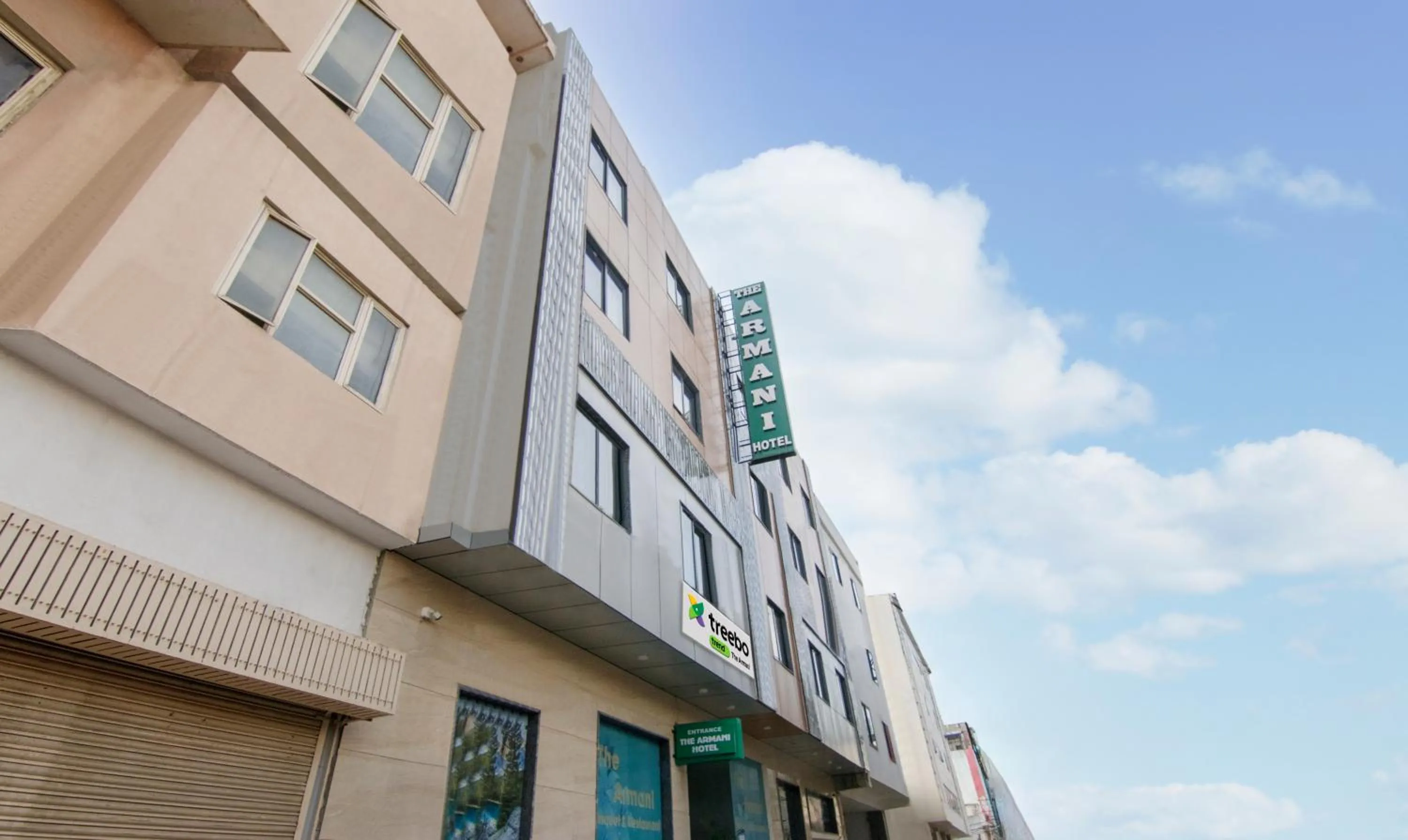 Facade/entrance in Treebo Trend The Armani