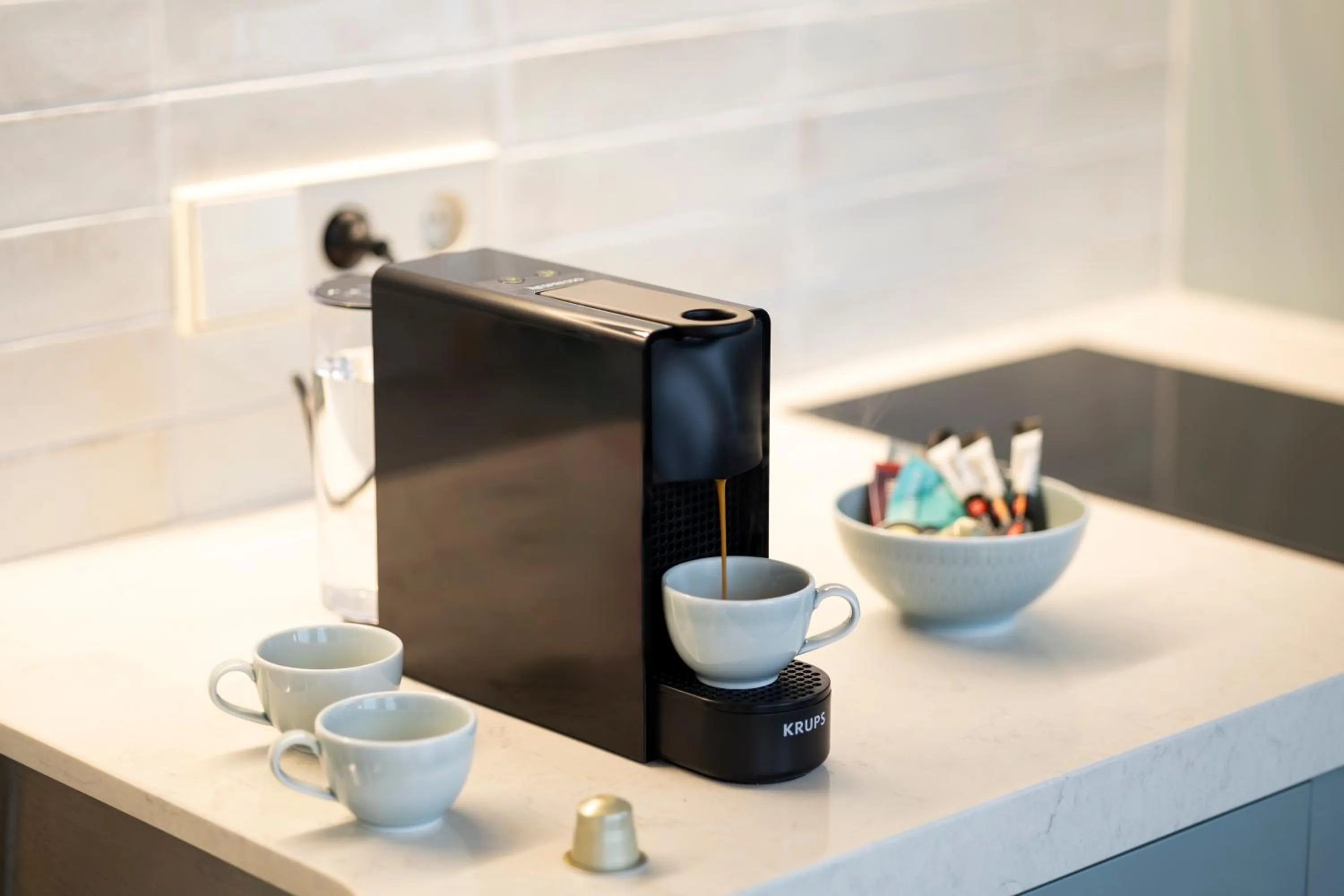 Coffee/tea facilities in Citadines Canal Amsterdam