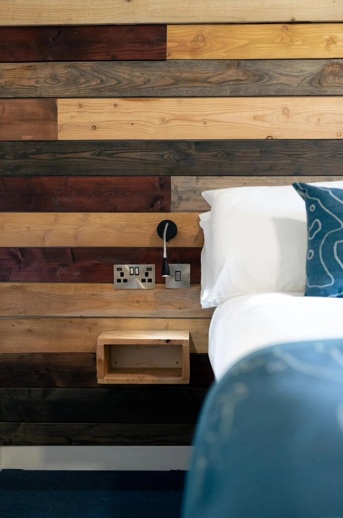 Bed in The Base Camp Hotel, Nevis Range