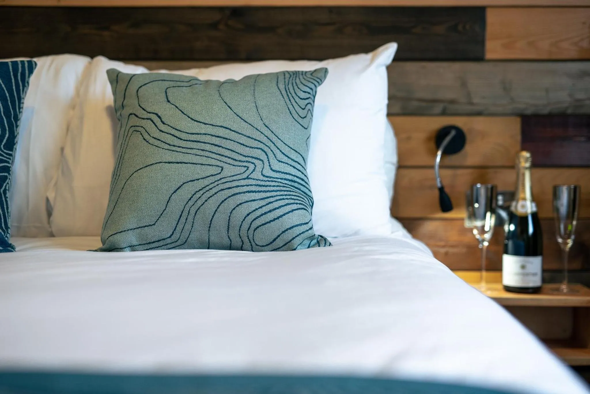 Bed in The Base Camp Hotel, Nevis Range