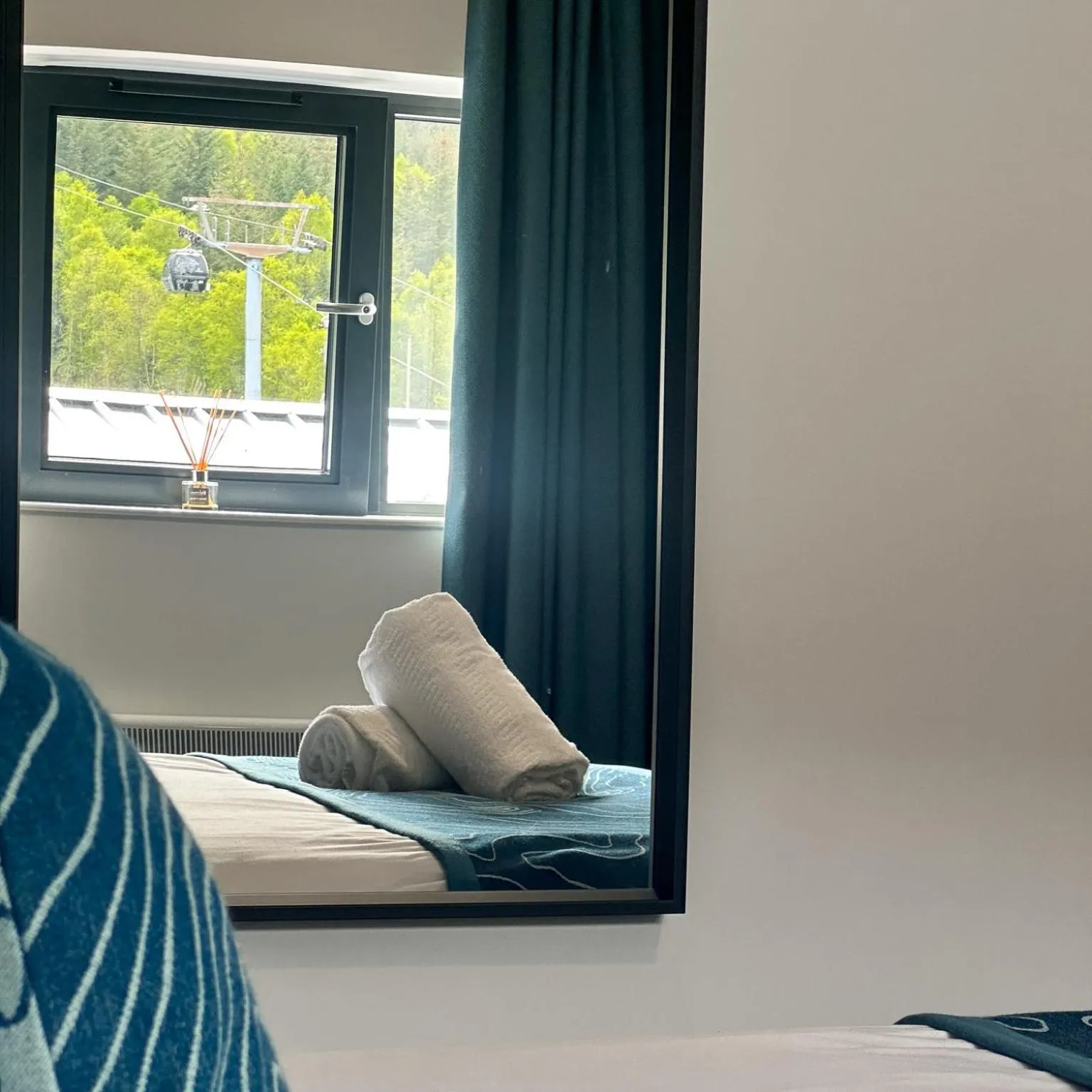 Bed in The Base Camp Hotel, Nevis Range