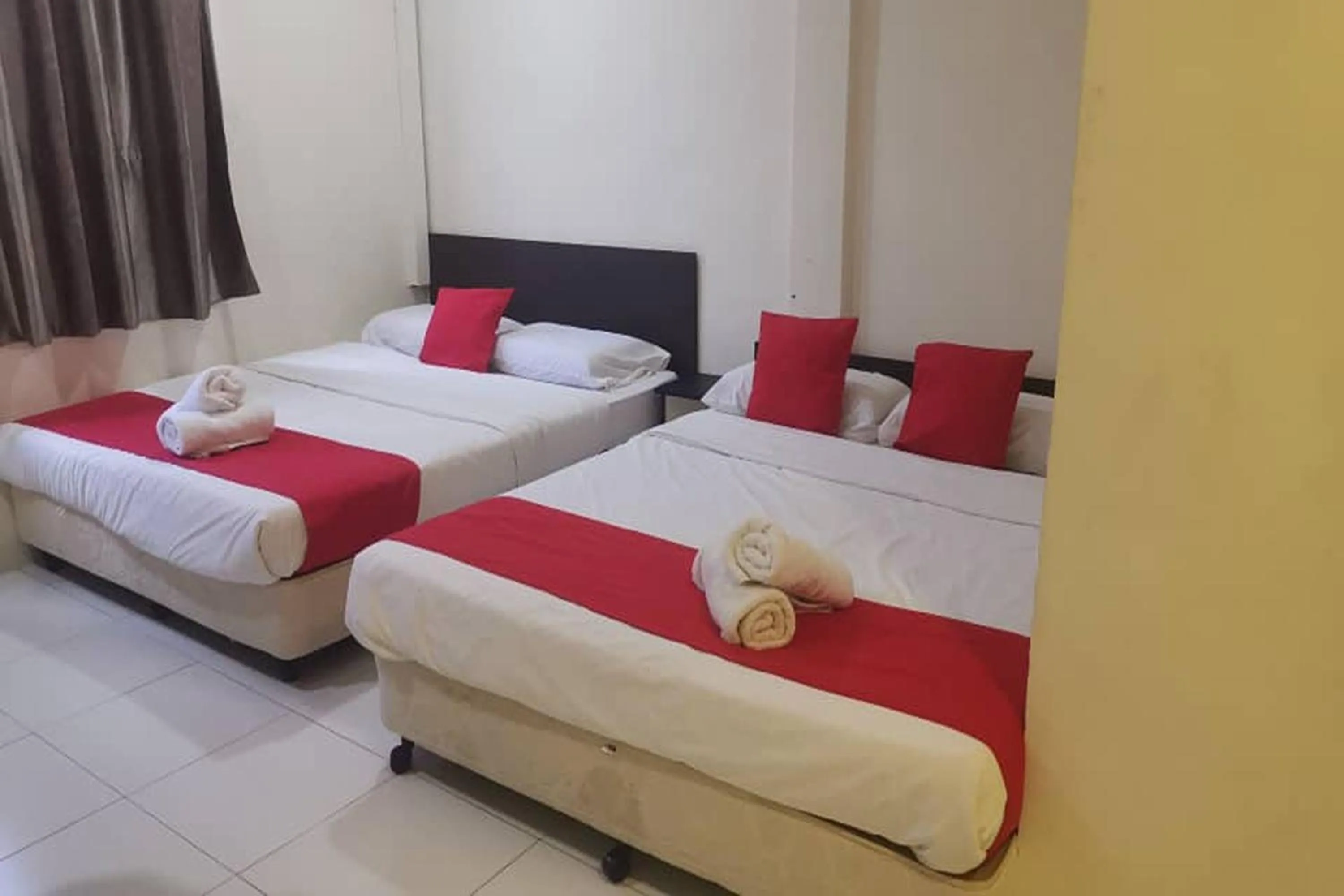 Bed in Q Hotel Temerloh