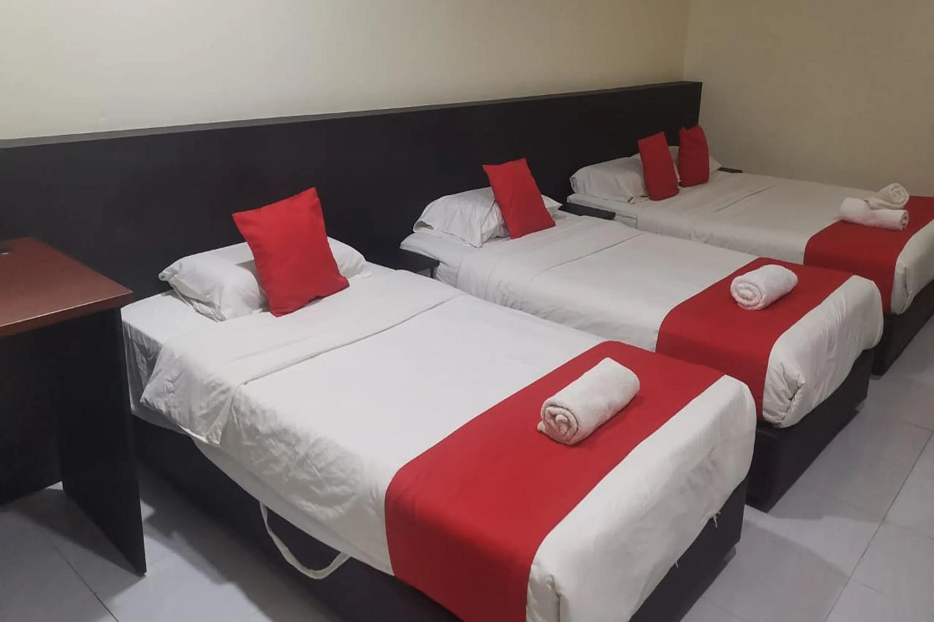 Bed in Q Hotel Temerloh