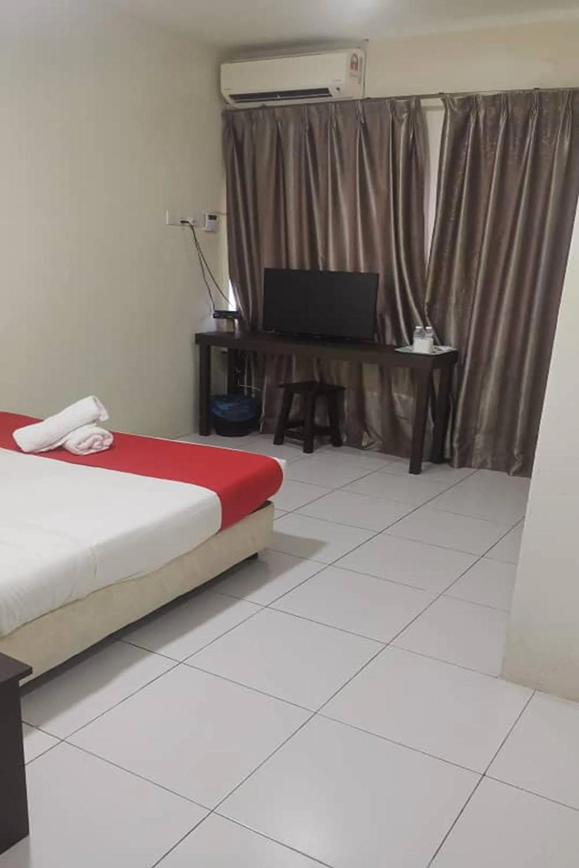 Bed in Q Hotel Temerloh