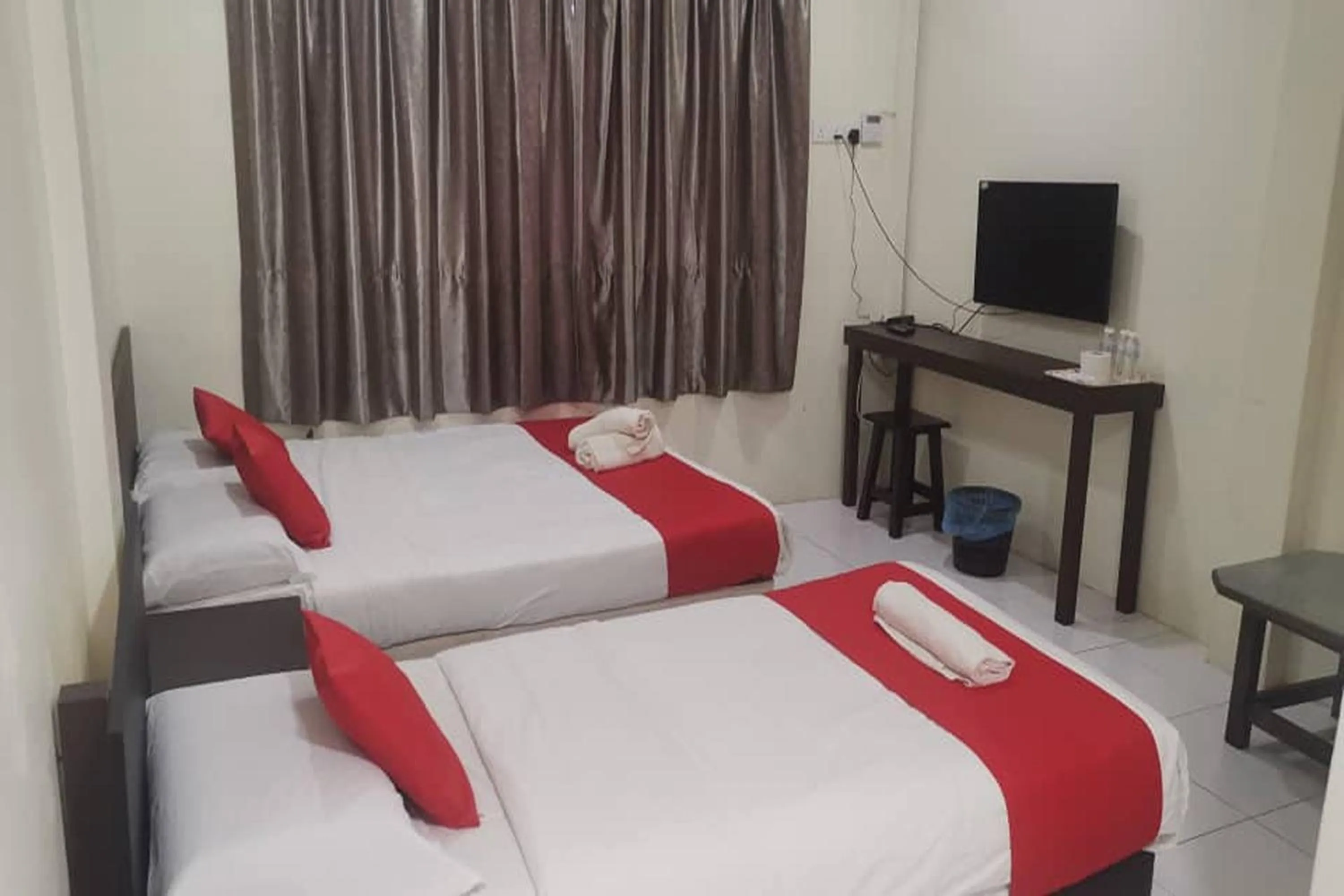 Bed in Q Hotel Temerloh