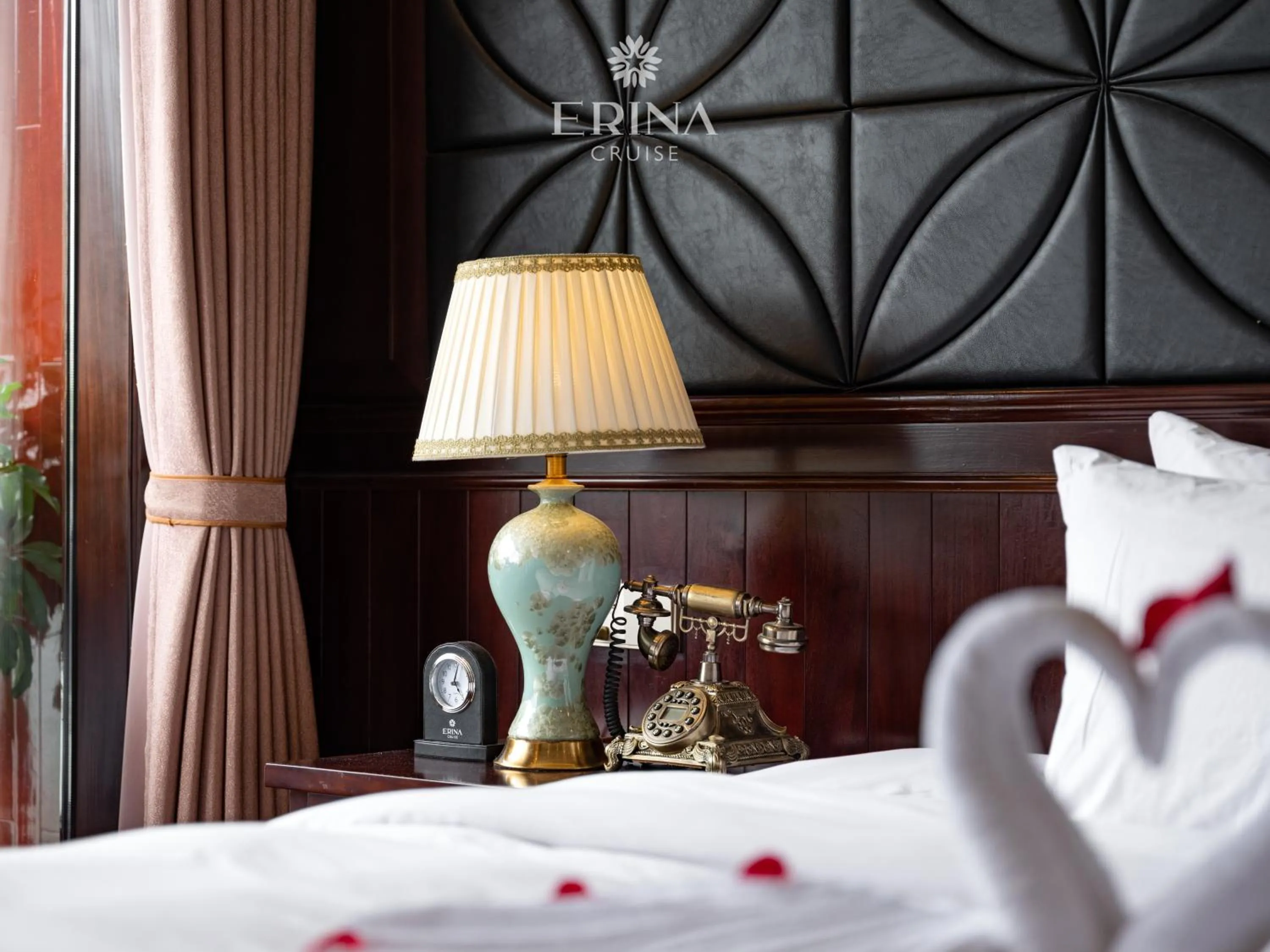 Decorative detail, Bed in Erina Cruise by HAG