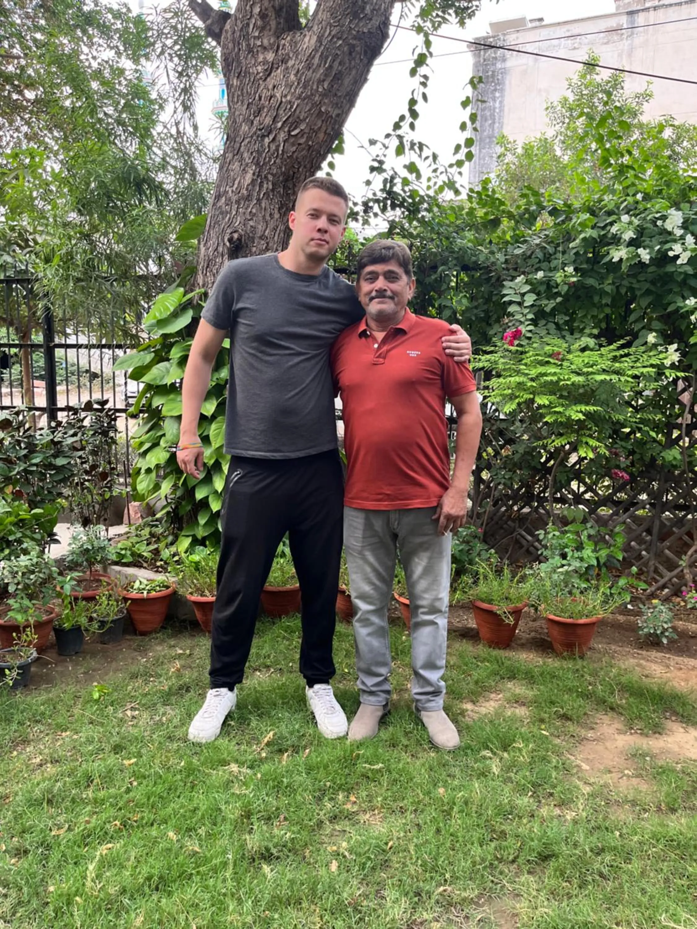 Garden in Alibaba’s Indiana Homestay