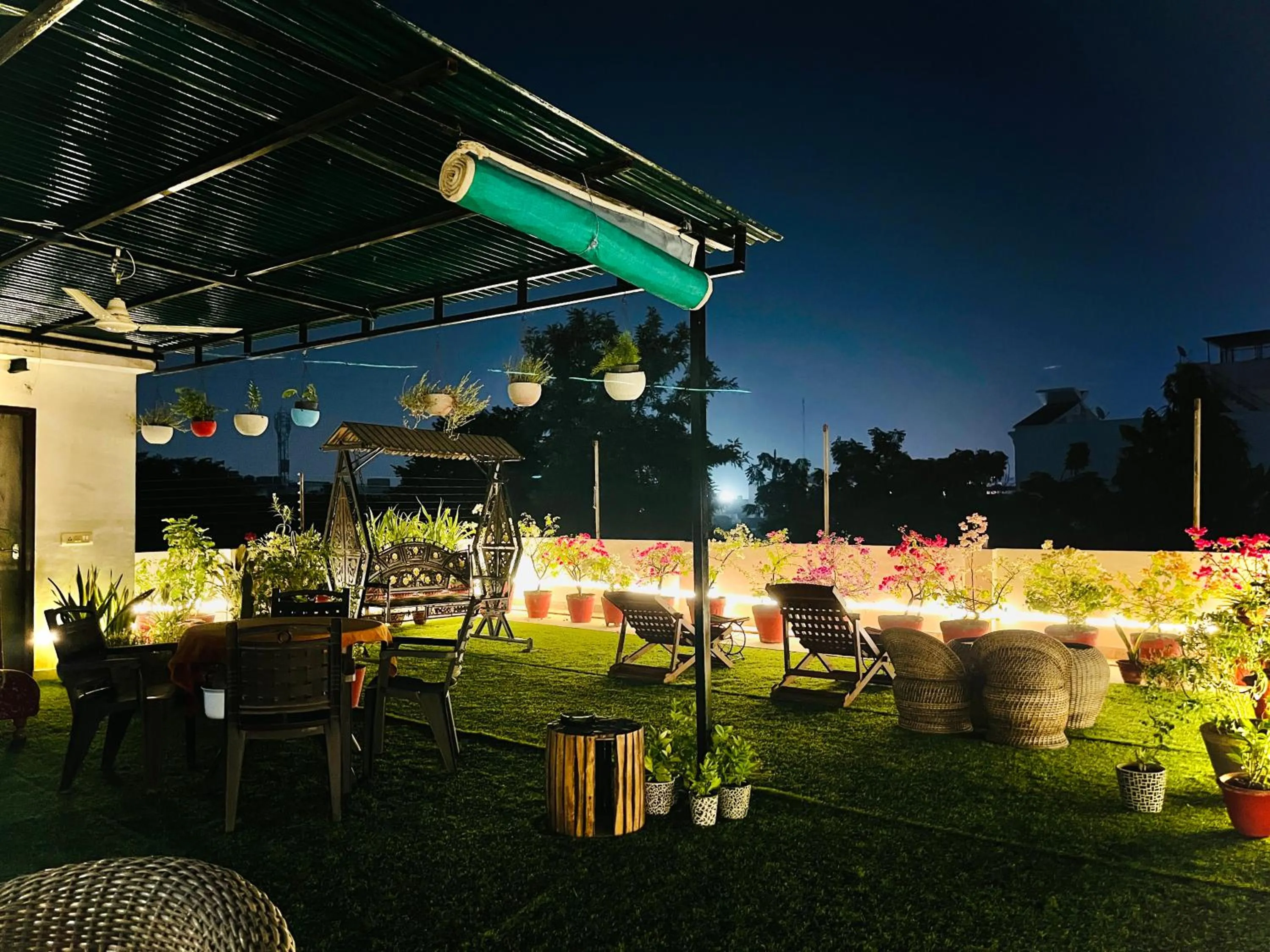 Garden in Alibaba’s Indiana Homestay