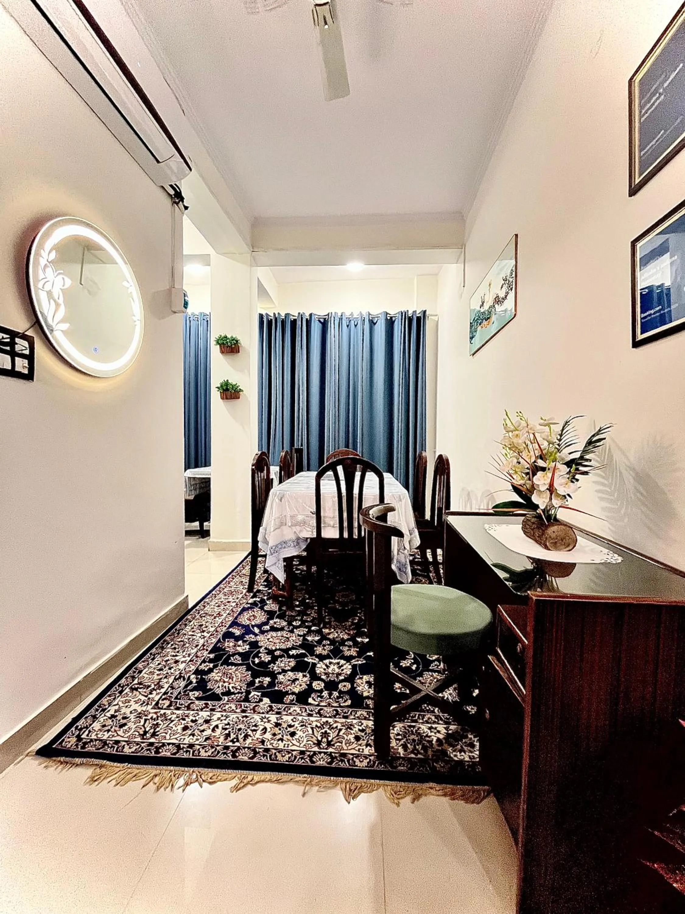 Dining area in Alibaba’s Indiana Homestay