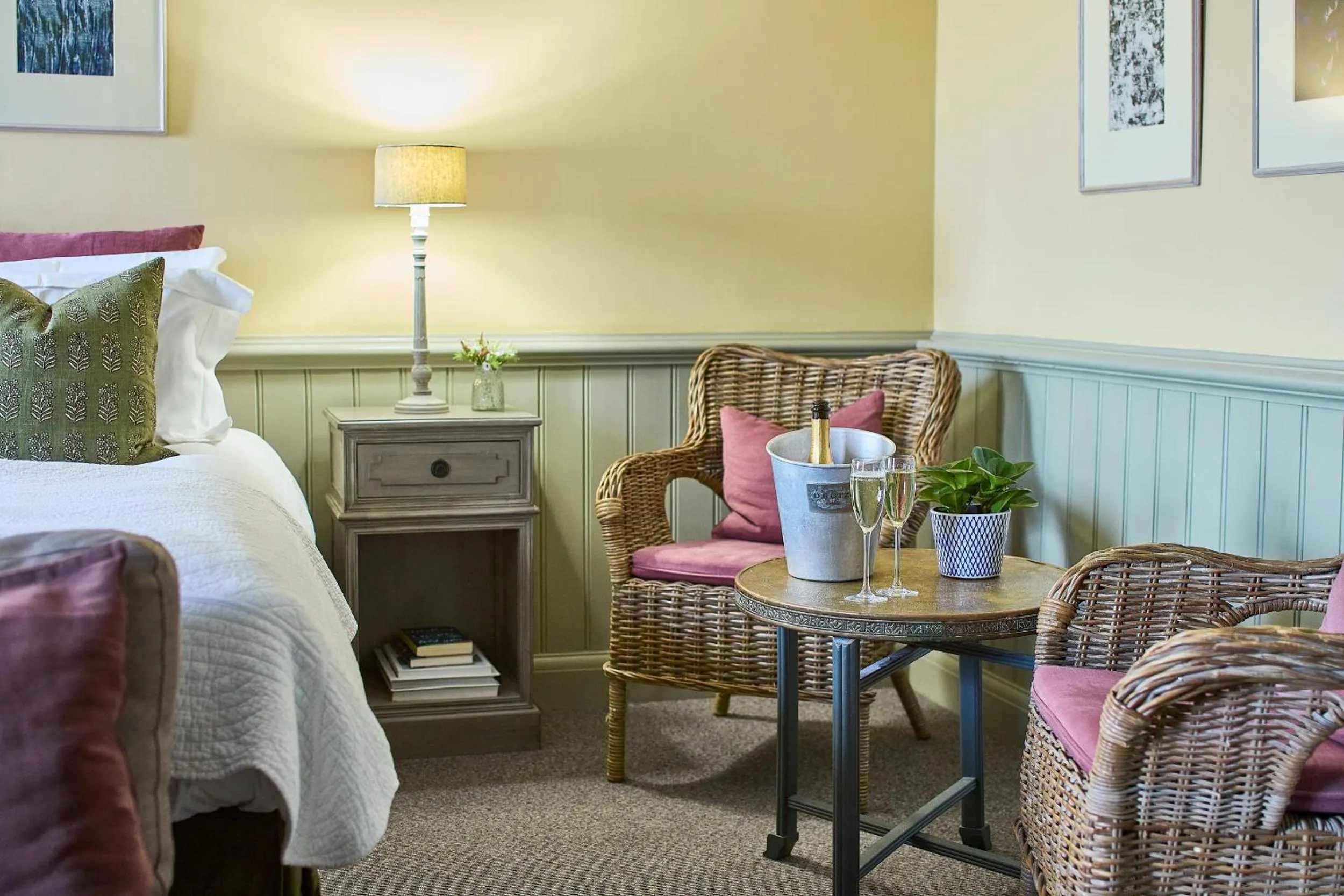 Bed in The Mistley Thorn