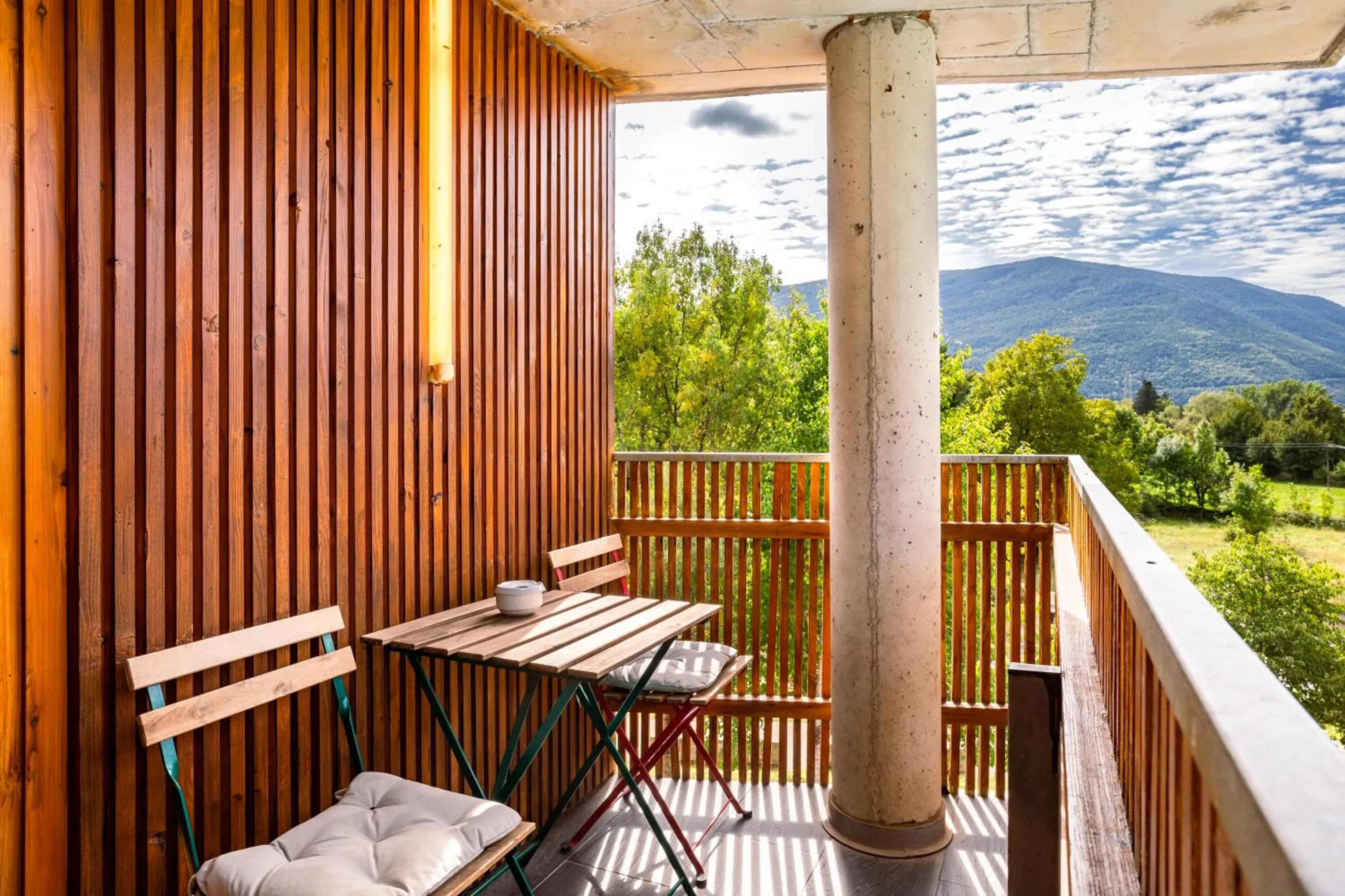 Garden view in Tierra de Biescas